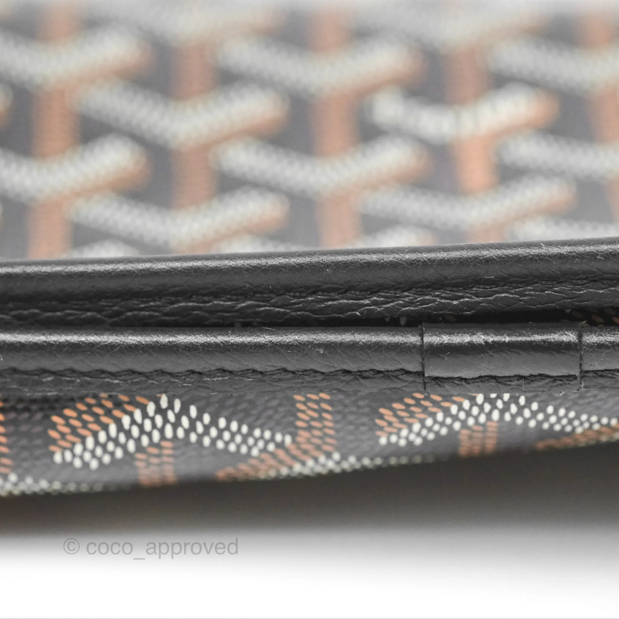Goyard Plumet Pocket Wallet Black