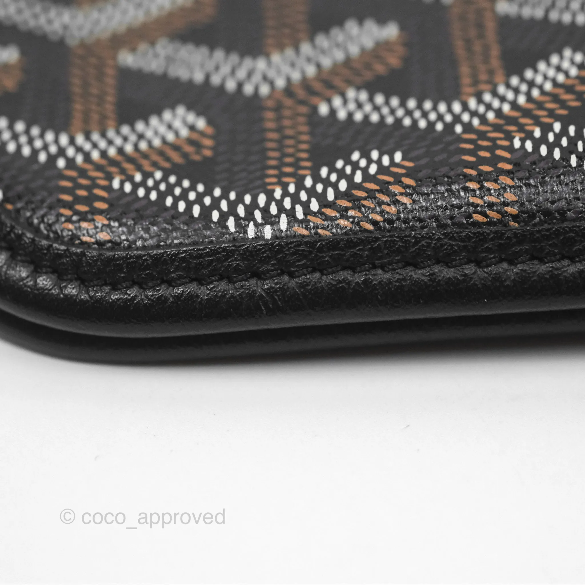 Goyard Plumet Pocket Wallet Black