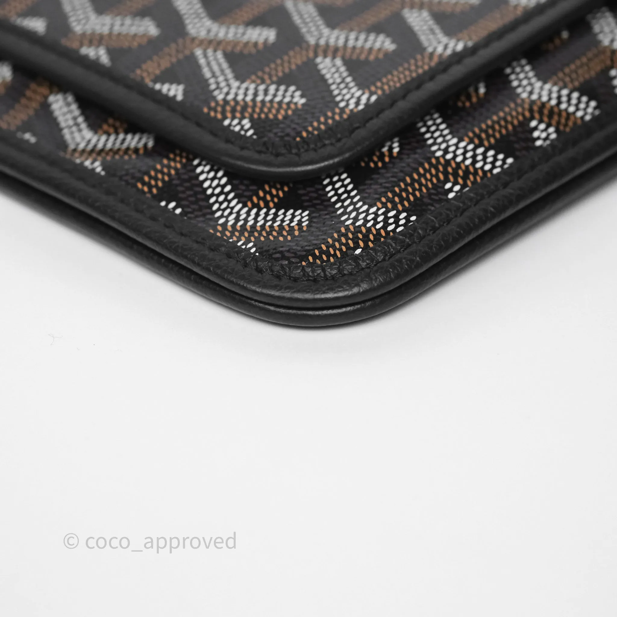 Goyard Plumet Pocket Wallet Black