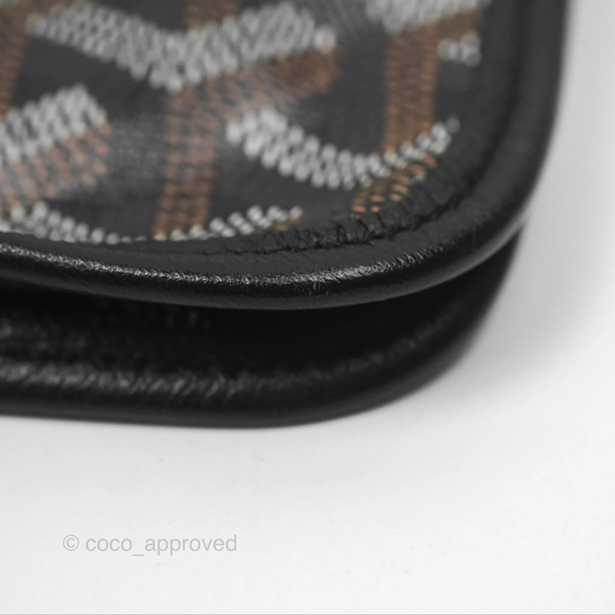 Goyard Plumet Pocket Wallet Black