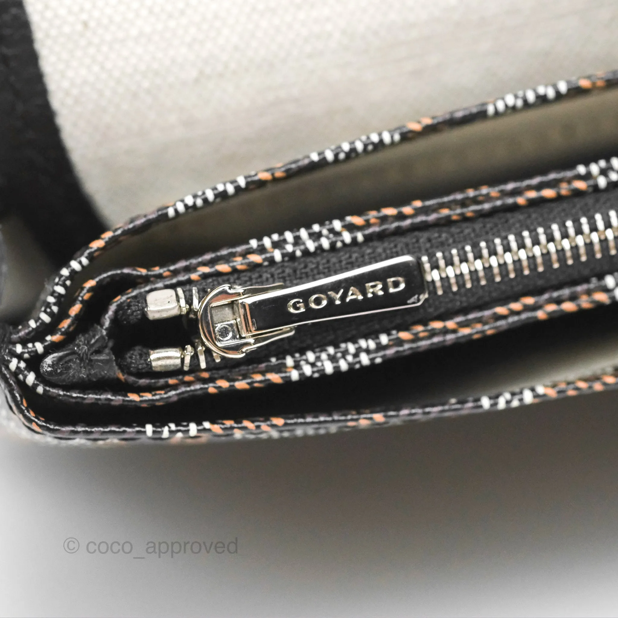 Goyard Plumet Pocket Wallet Black