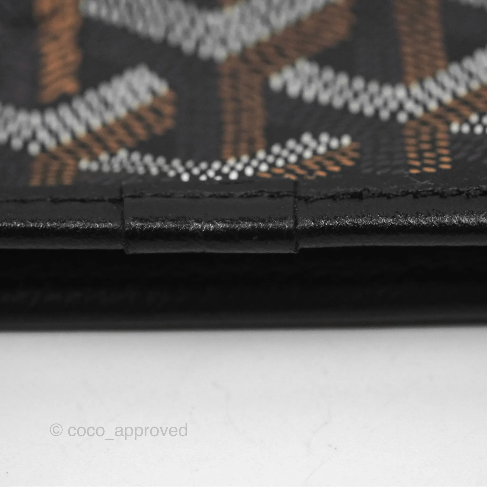 Goyard Plumet Pocket Wallet Black