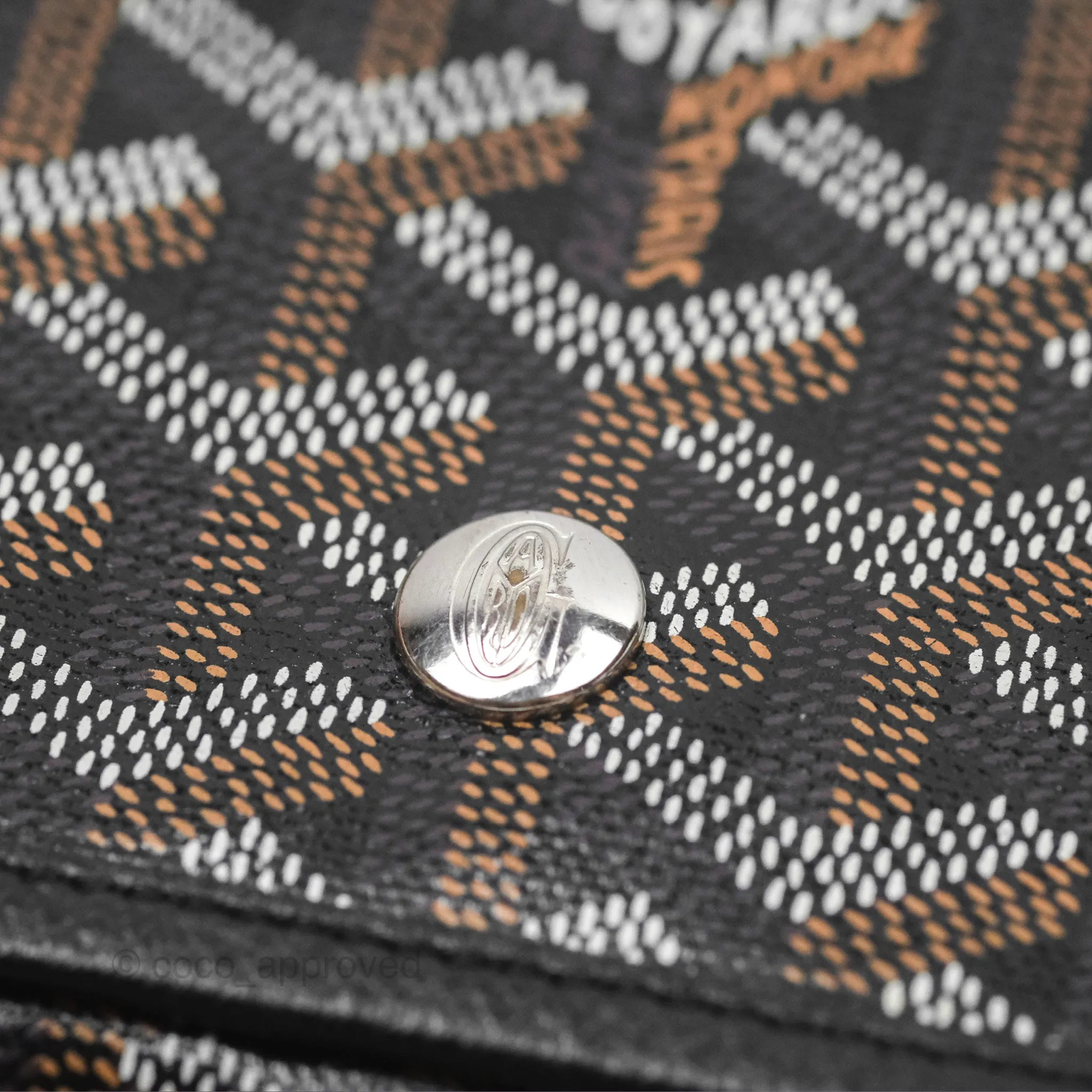 Goyard Plumet Pocket Wallet Black