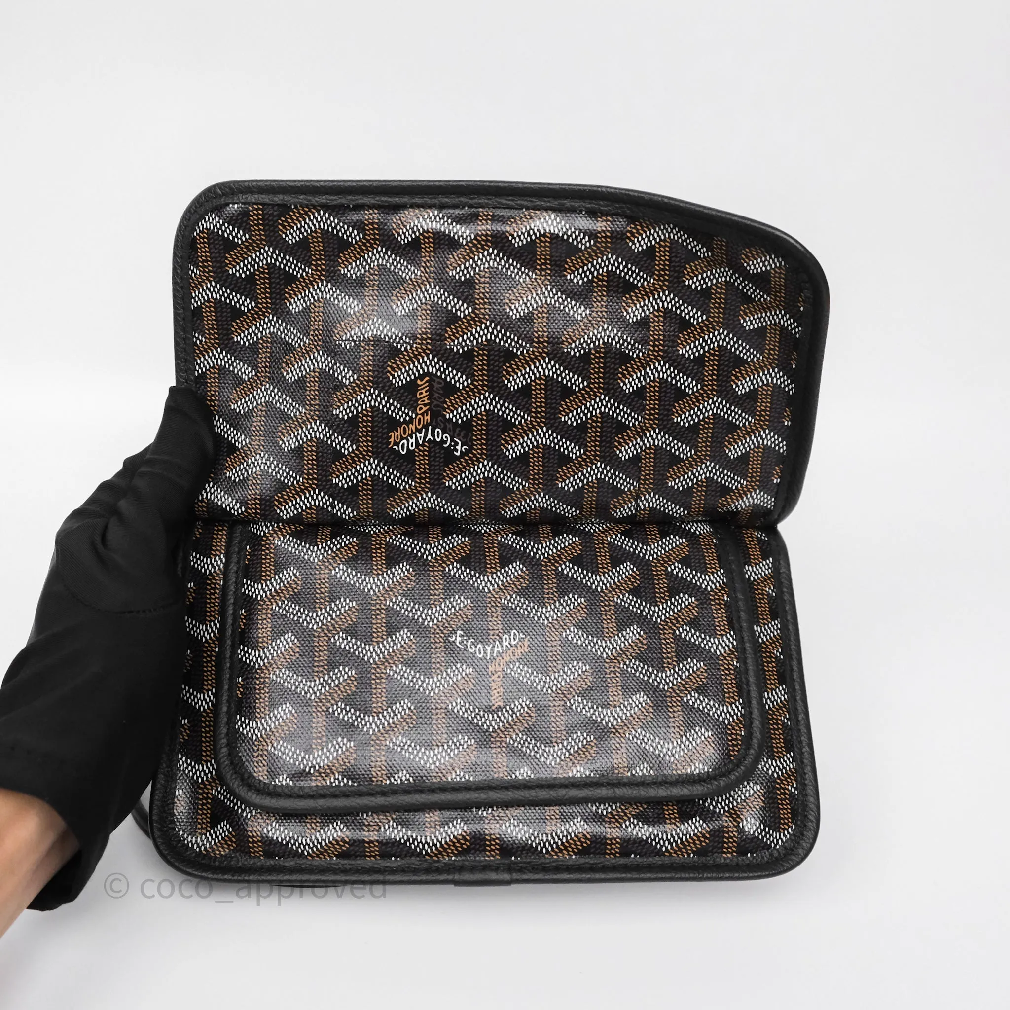 Goyard Plumet Pocket Wallet Black