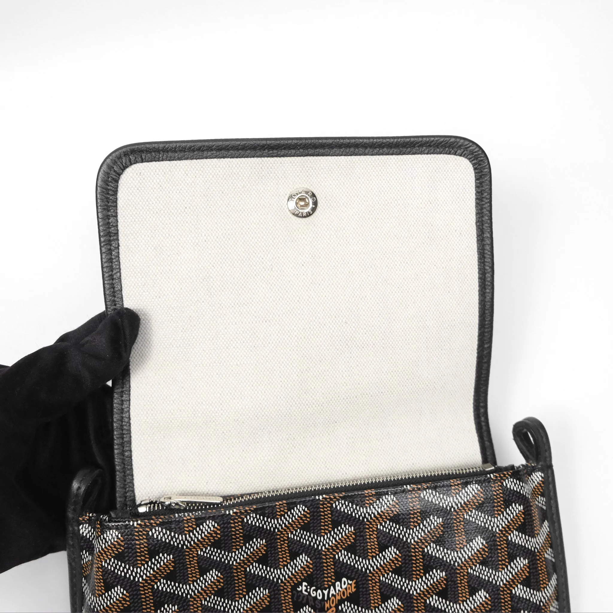 Goyard Plumet Pocket Wallet Black