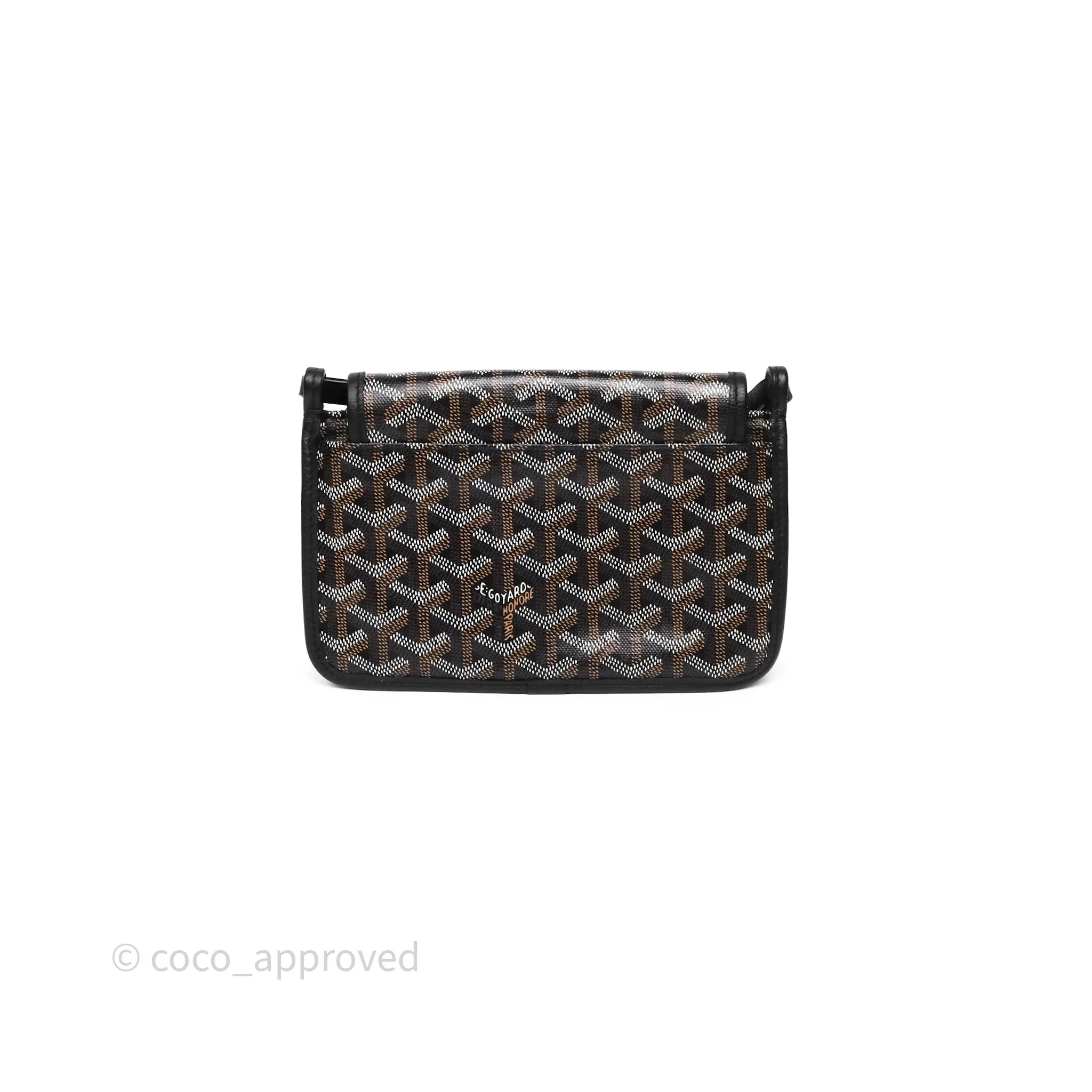 Goyard Plumet Pocket Wallet Black