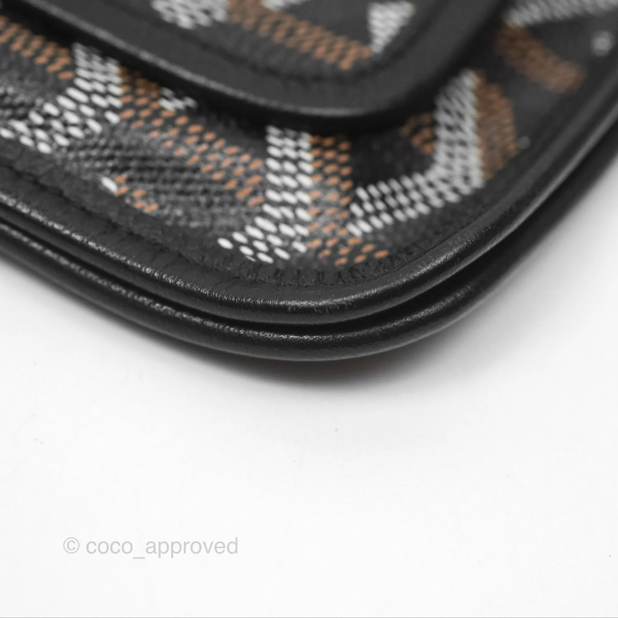 Goyard Plumet Pocket Wallet Black