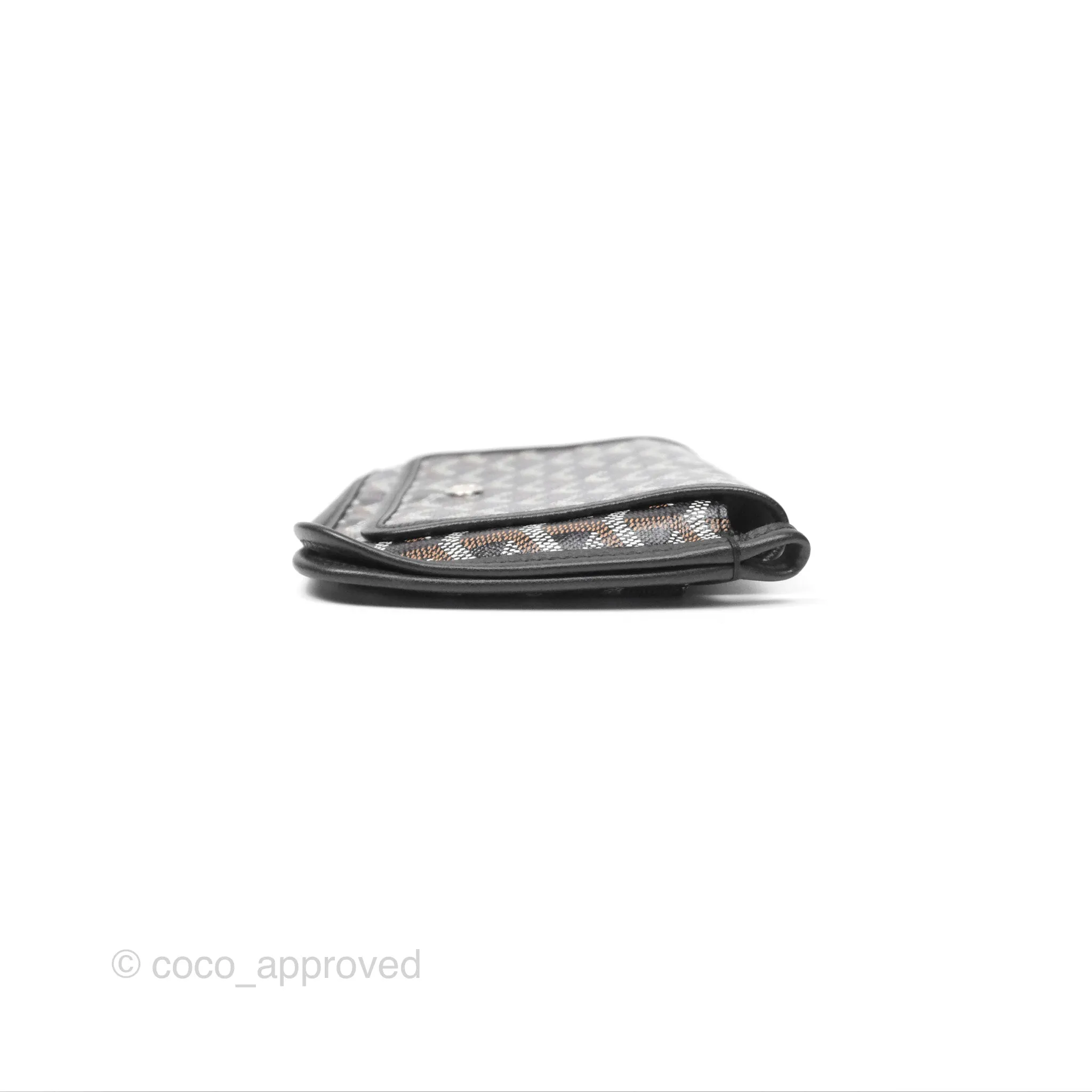 Goyard Plumet Pocket Wallet Black