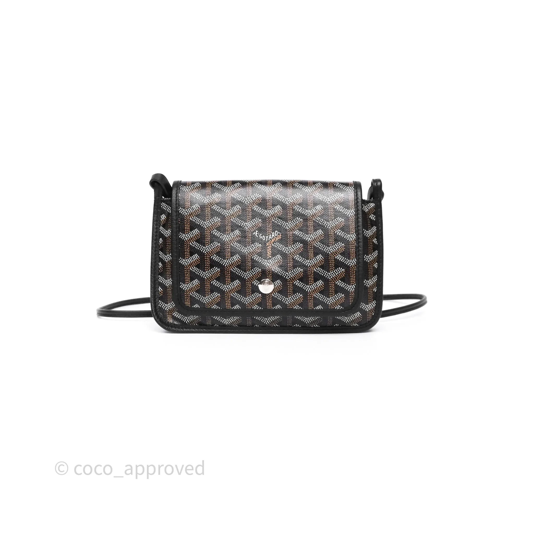 Goyard Plumet Pocket Wallet Black