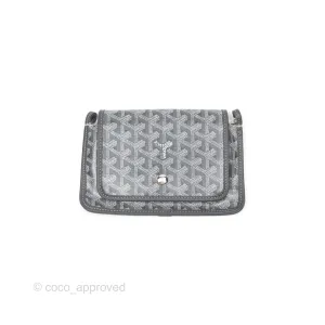 Goyard Plumet Pocket Wallet Grey Goyardine Canvas