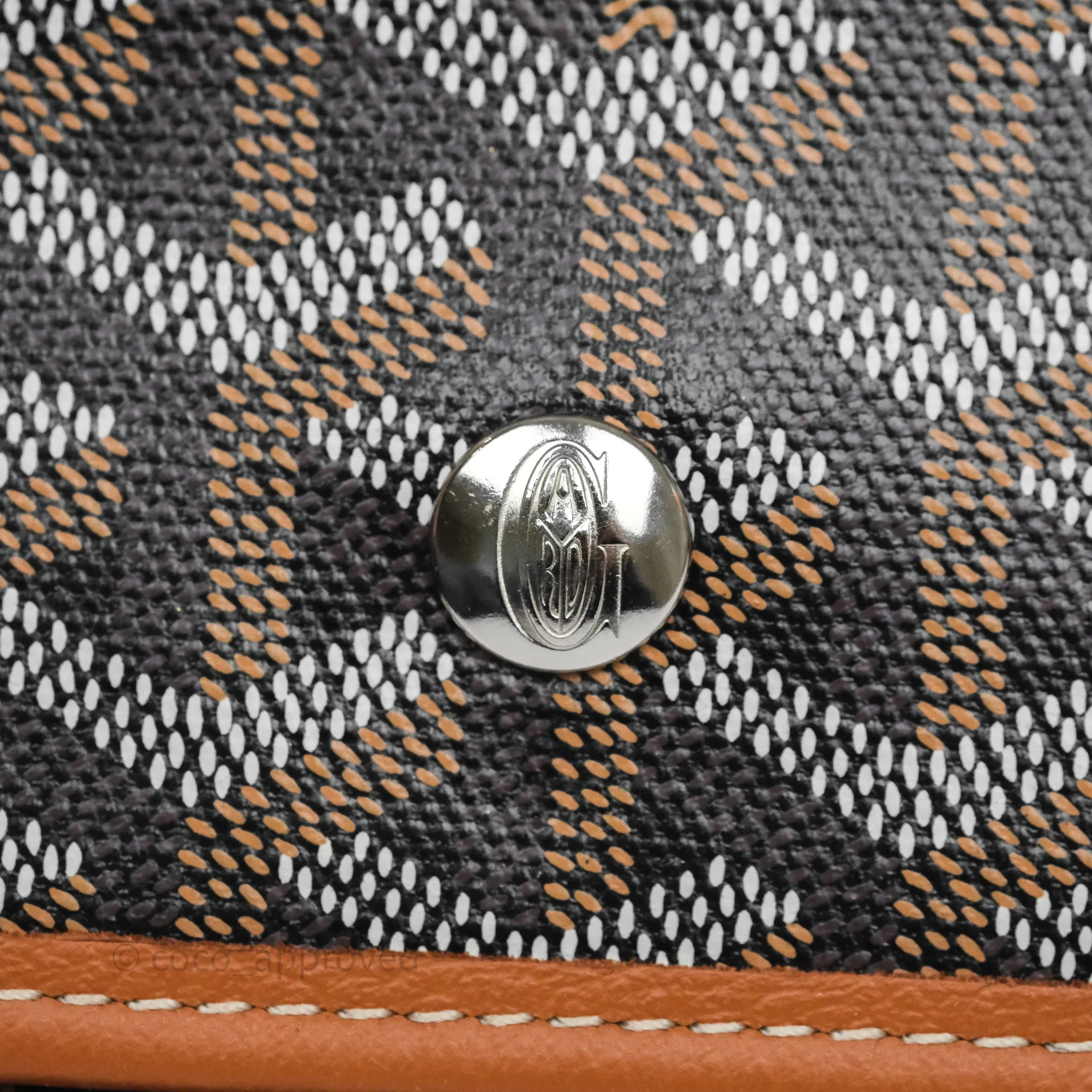 Goyard Plumet Pocket Wallet Tan Black
