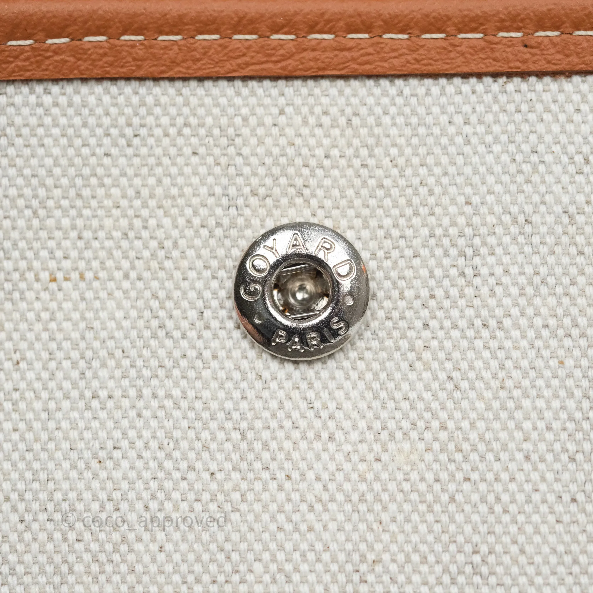 Goyard Plumet Pocket Wallet Tan Black