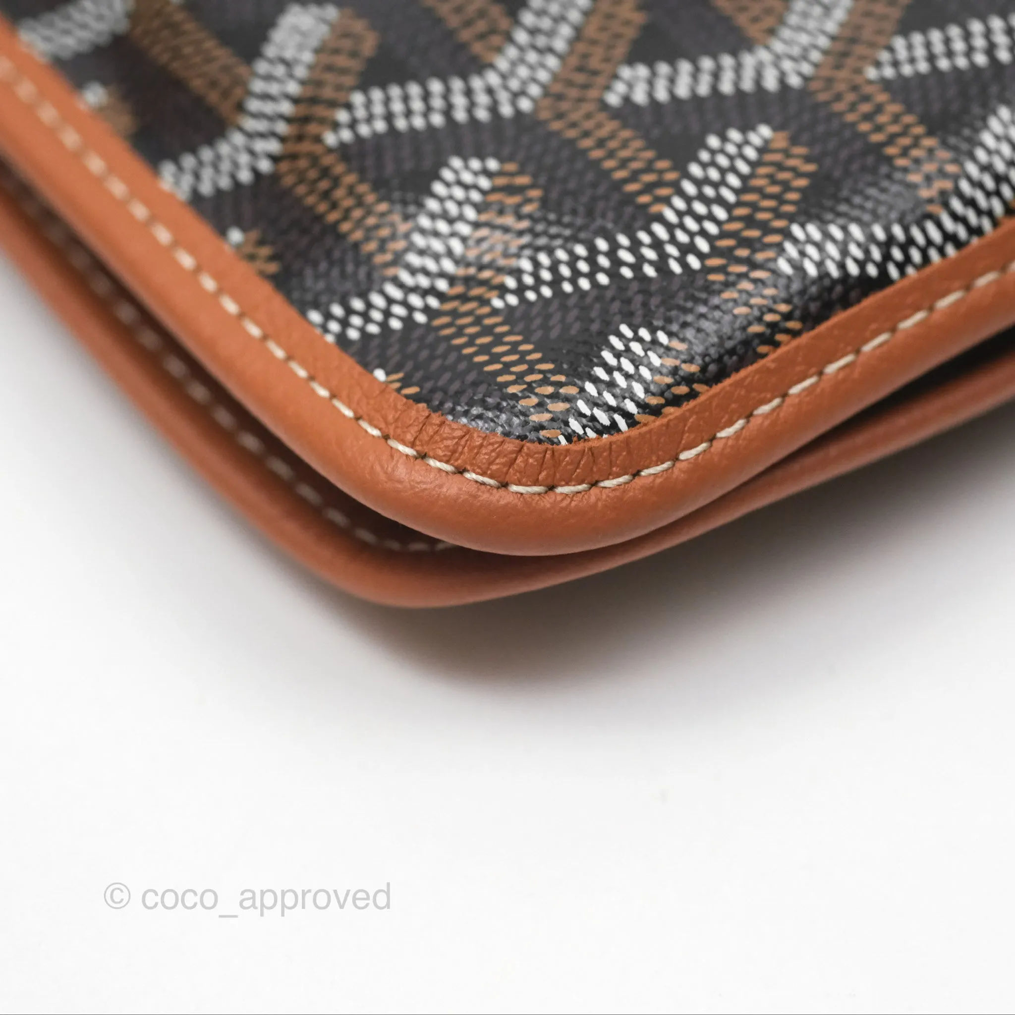 Goyard Plumet Pocket Wallet Tan