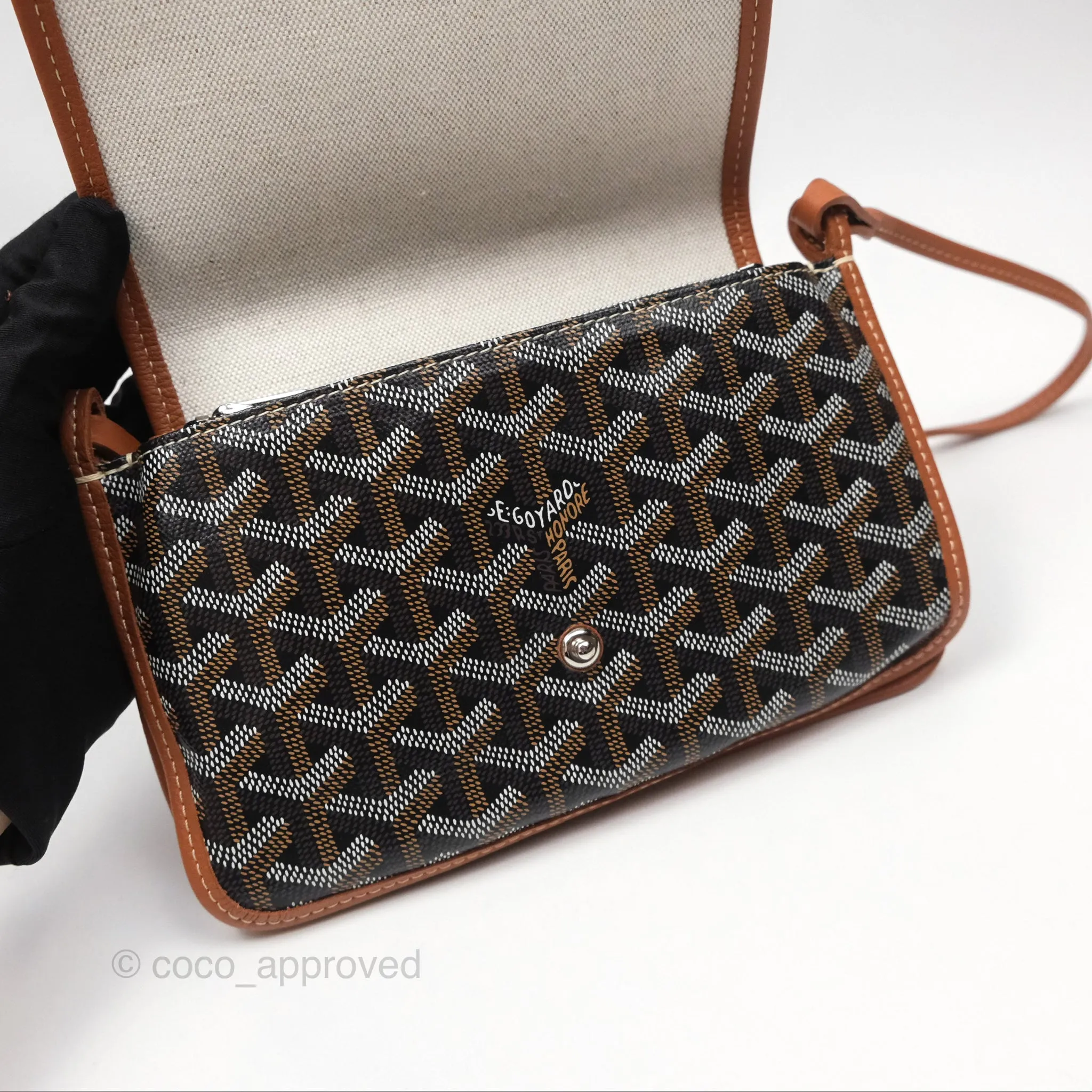 Goyard Plumet Pocket Wallet Tan
