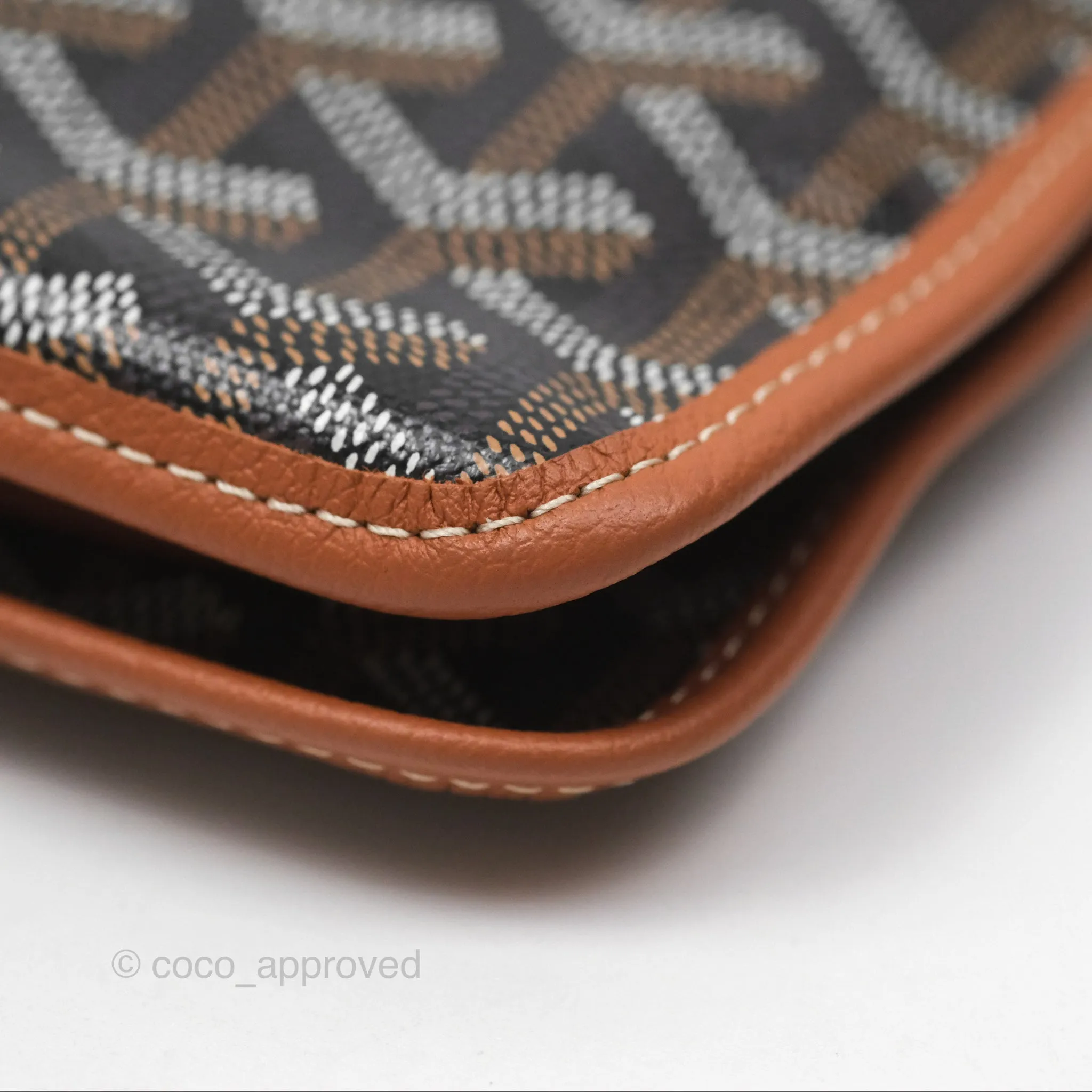 Goyard Plumet Pocket Wallet Tan