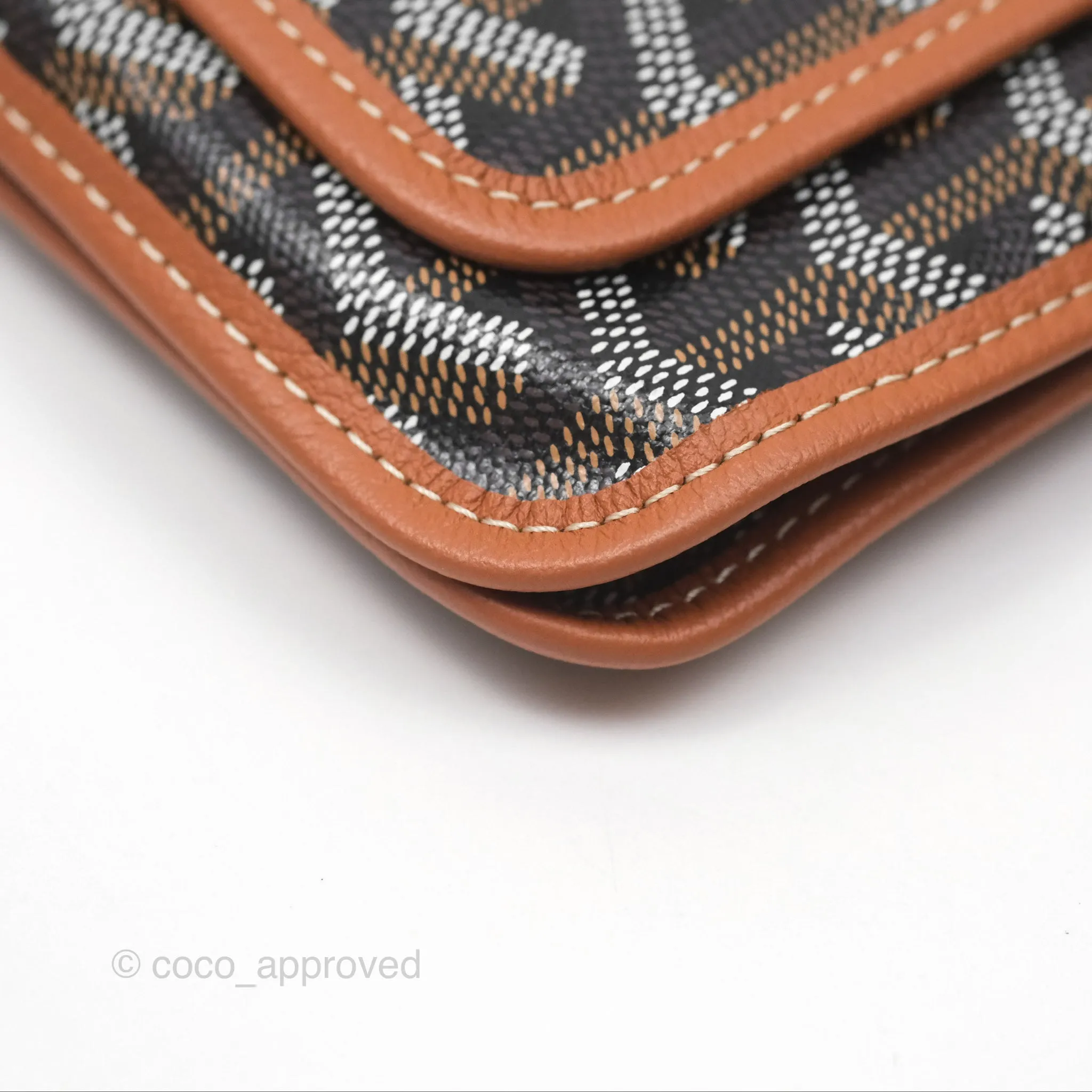 Goyard Plumet Pocket Wallet Tan