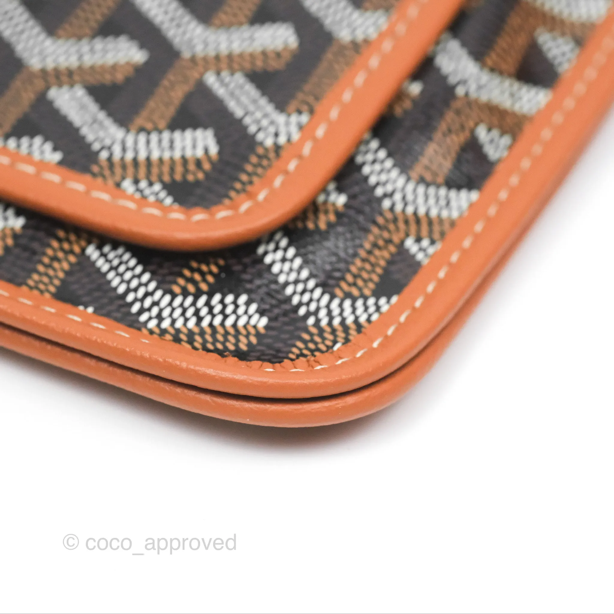 Goyard Plumet Pocket Wallet Tan
