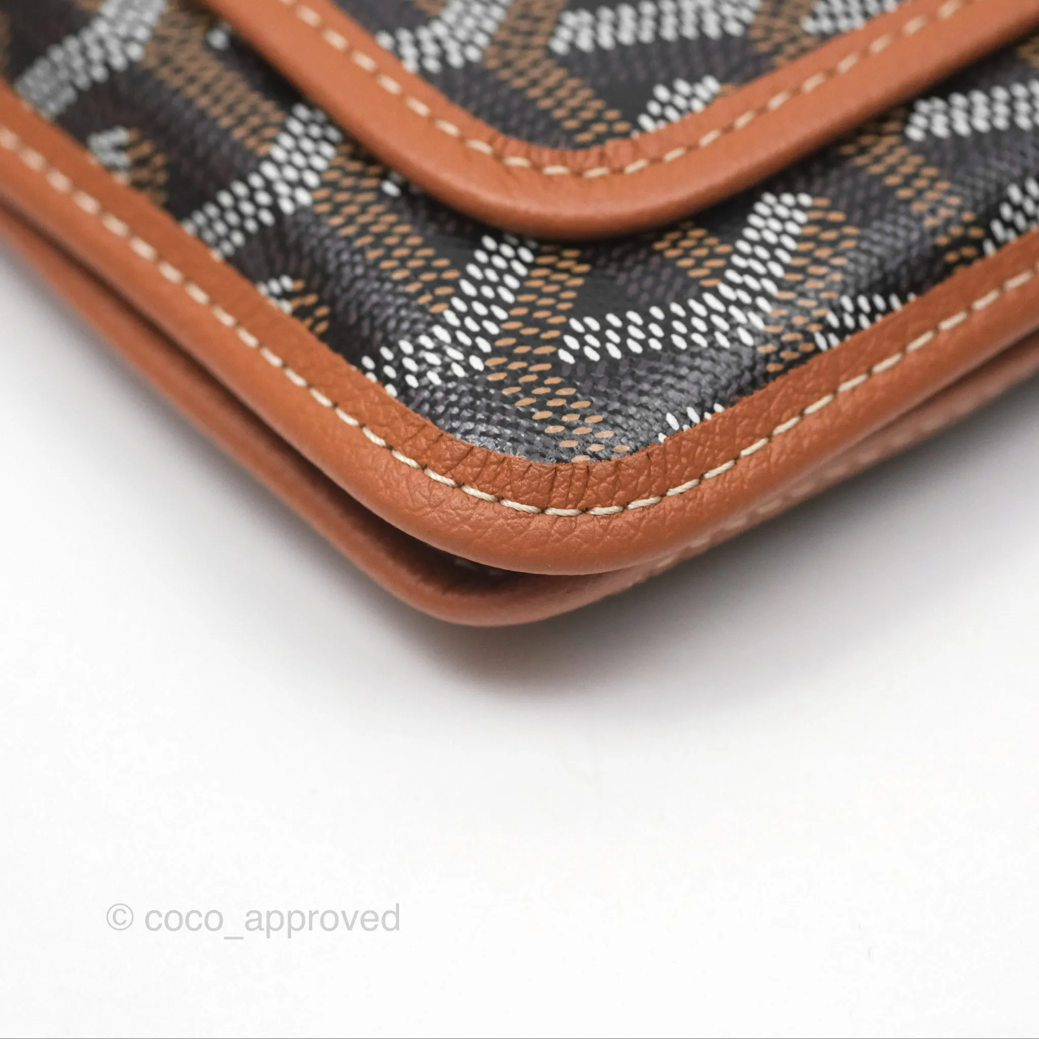 Goyard Plumet Pocket Wallet Tan