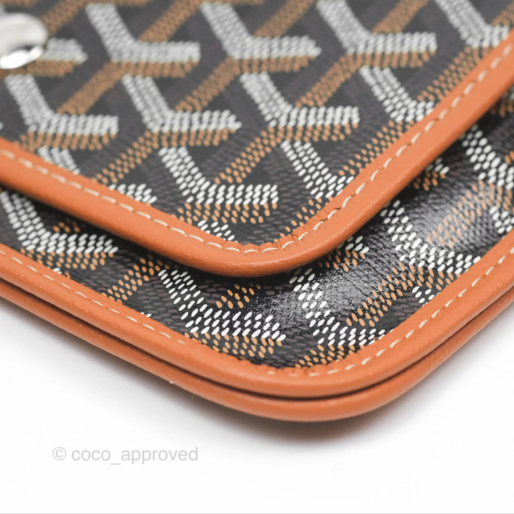 Goyard Plumet Pocket Wallet Tan