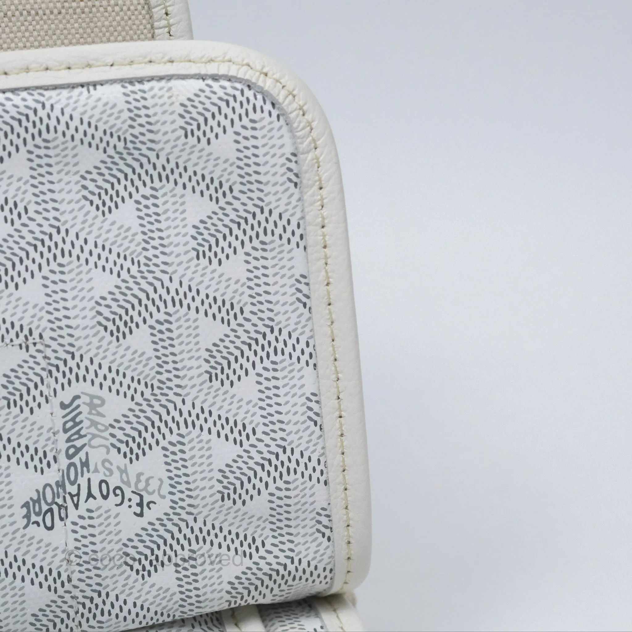 Goyard Plumet Pocket Wallet White
