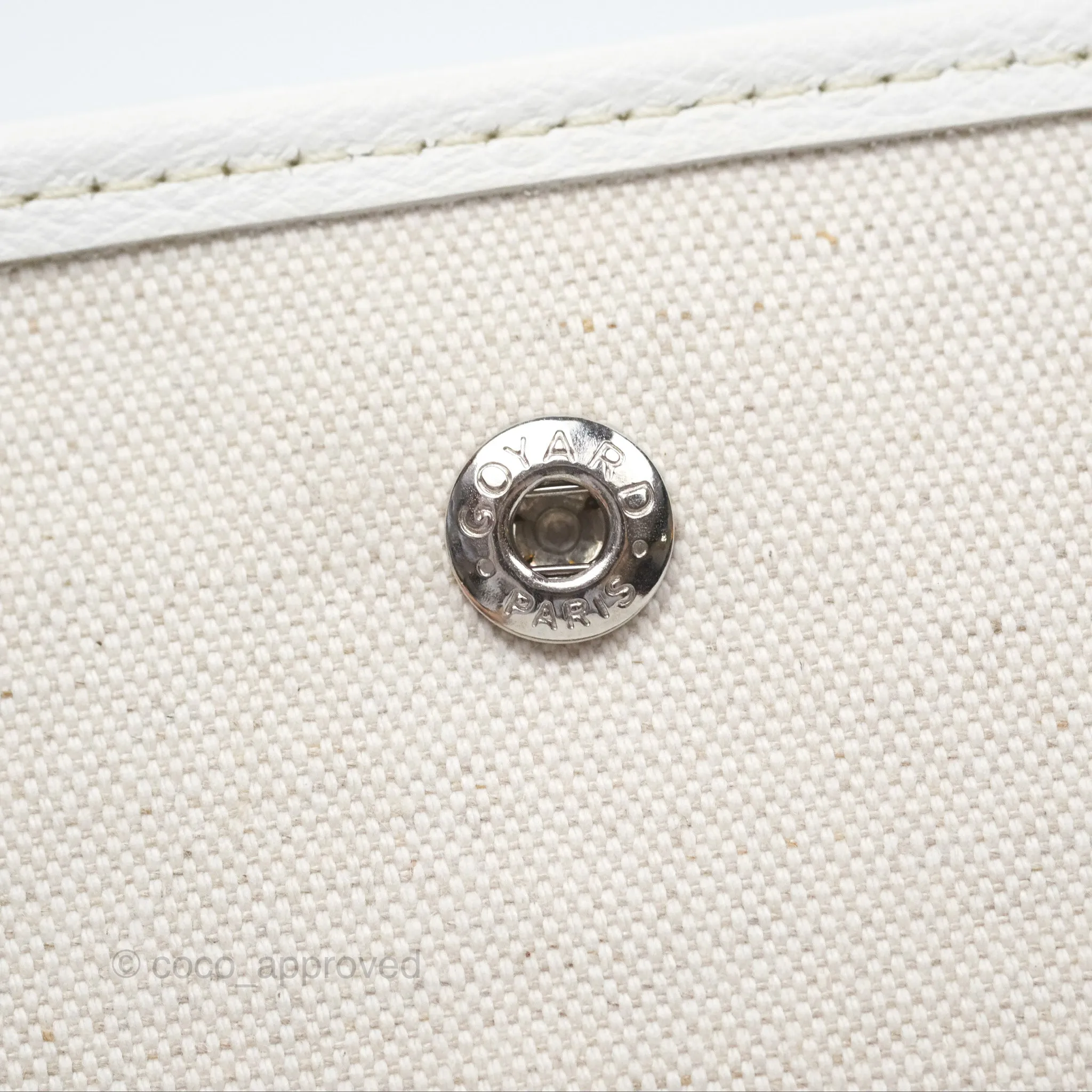 Goyard Plumet Pocket Wallet White