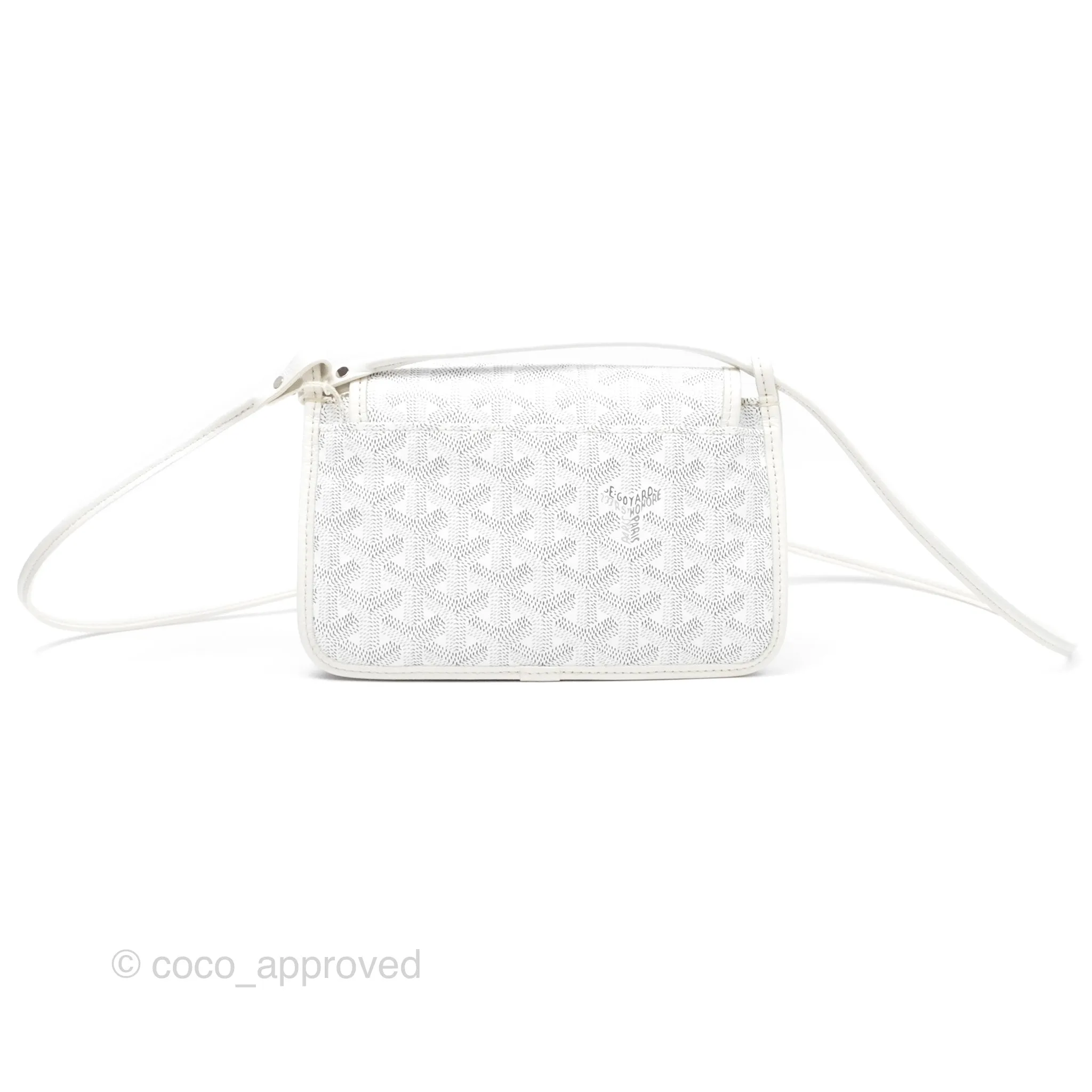 Goyard Plumet Pocket Wallet White