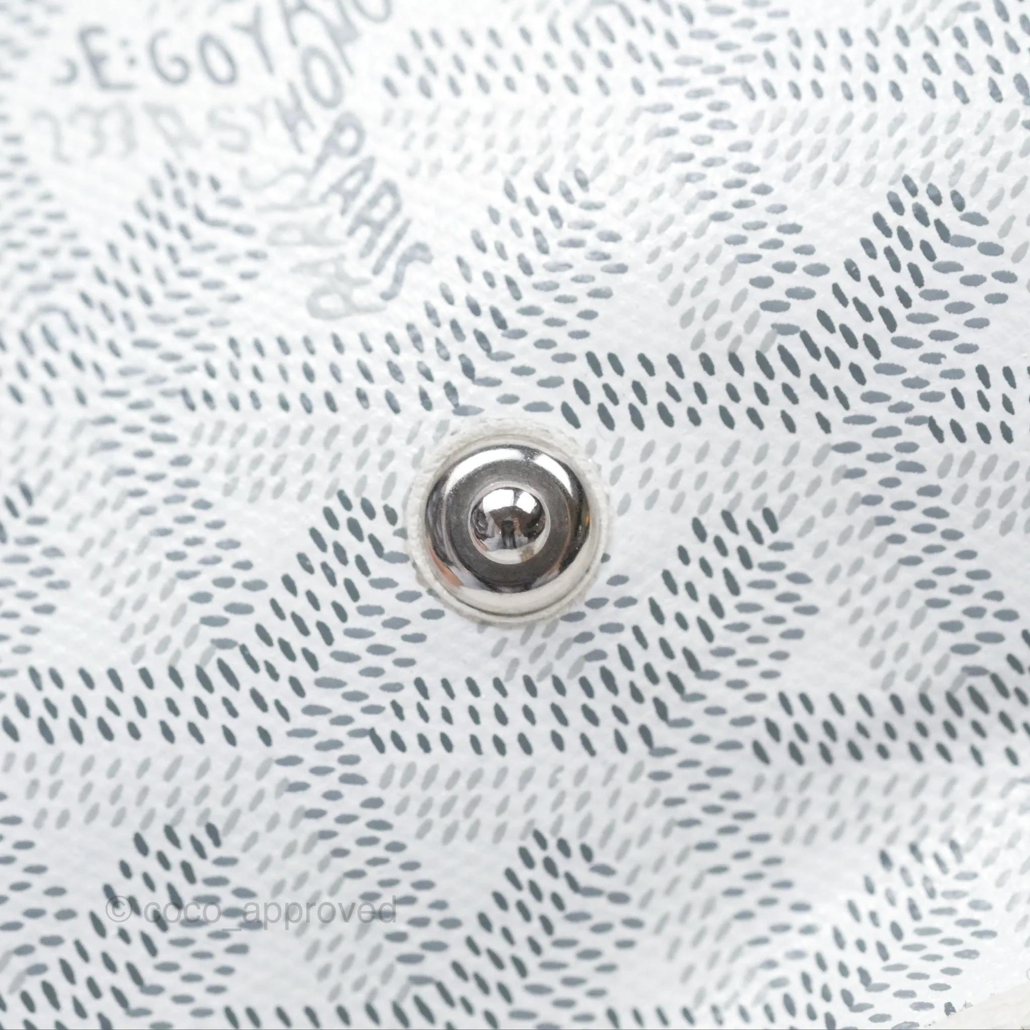 Goyard Plumet Pocket Wallet White