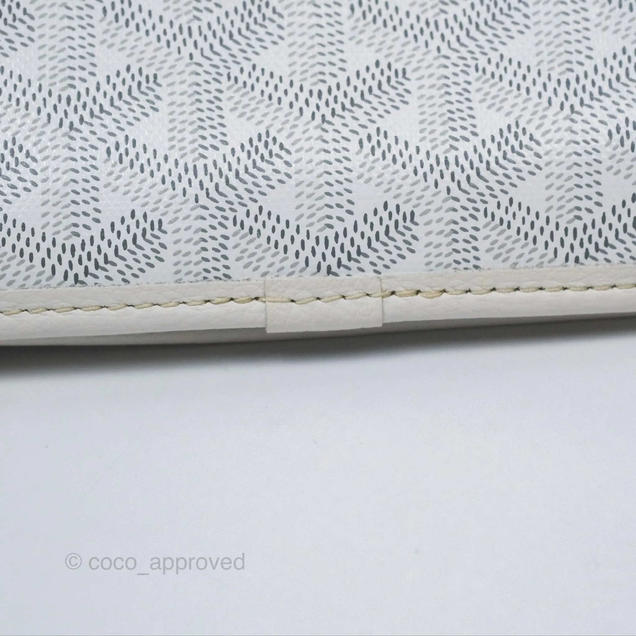Goyard Plumet Pocket Wallet White