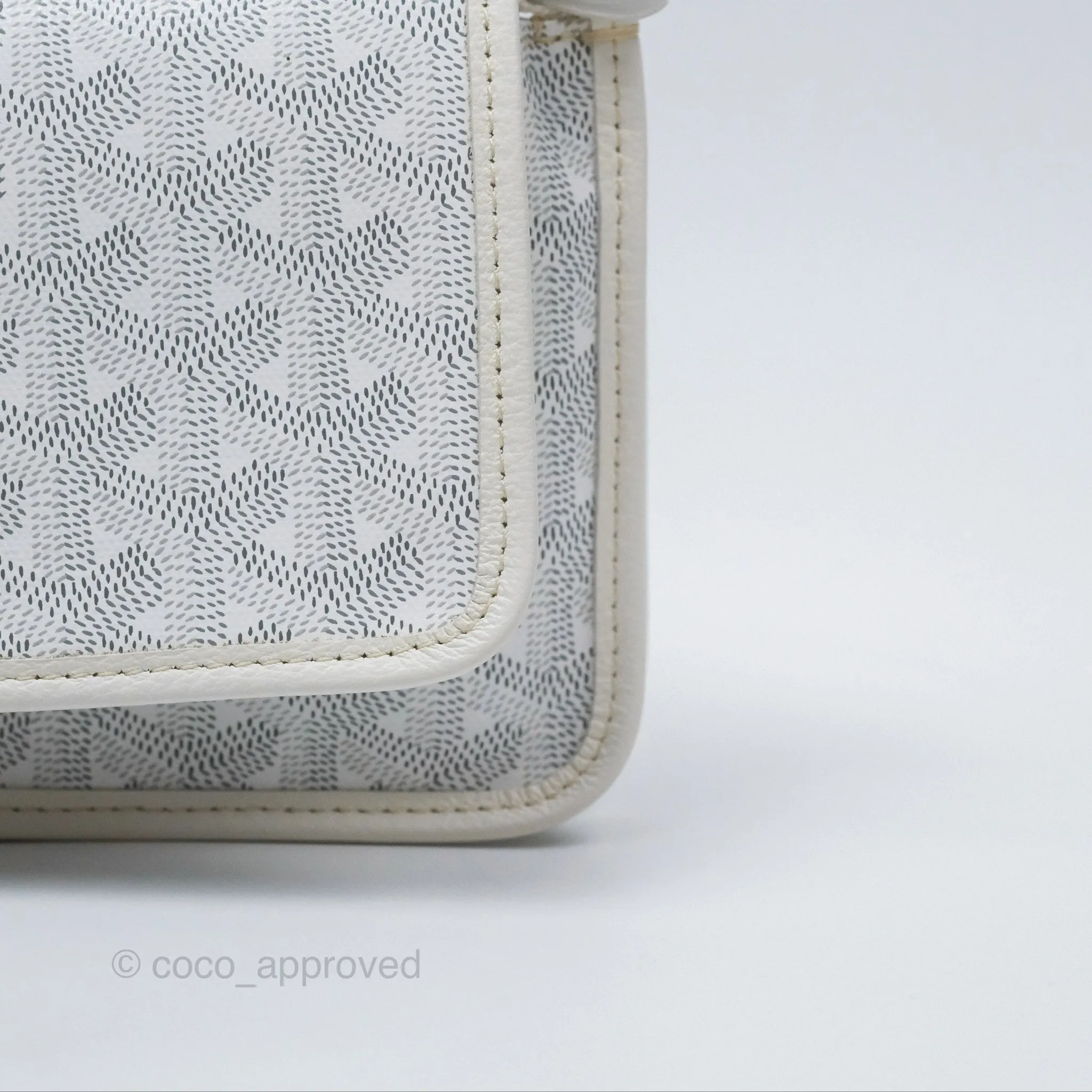 Goyard Plumet Pocket Wallet White