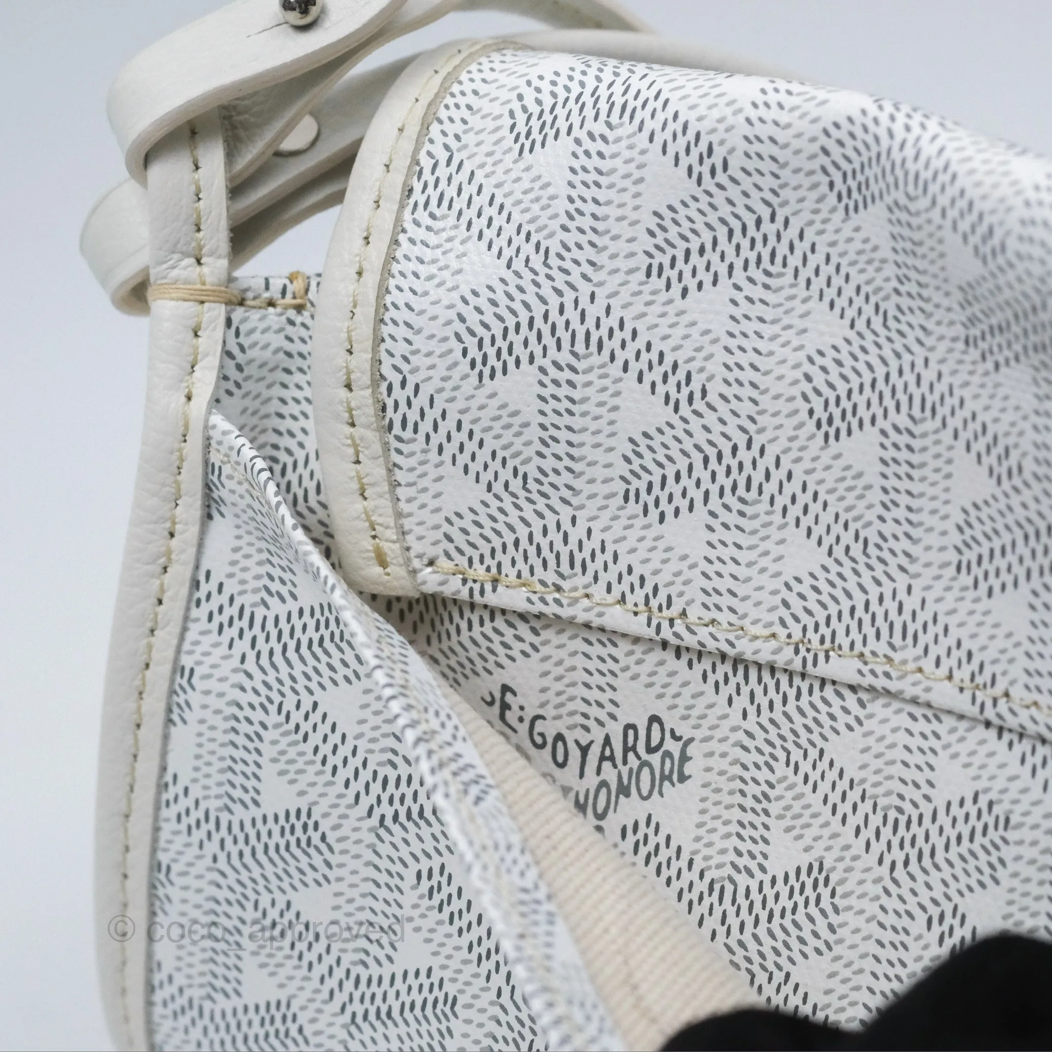 Goyard Plumet Pocket Wallet White