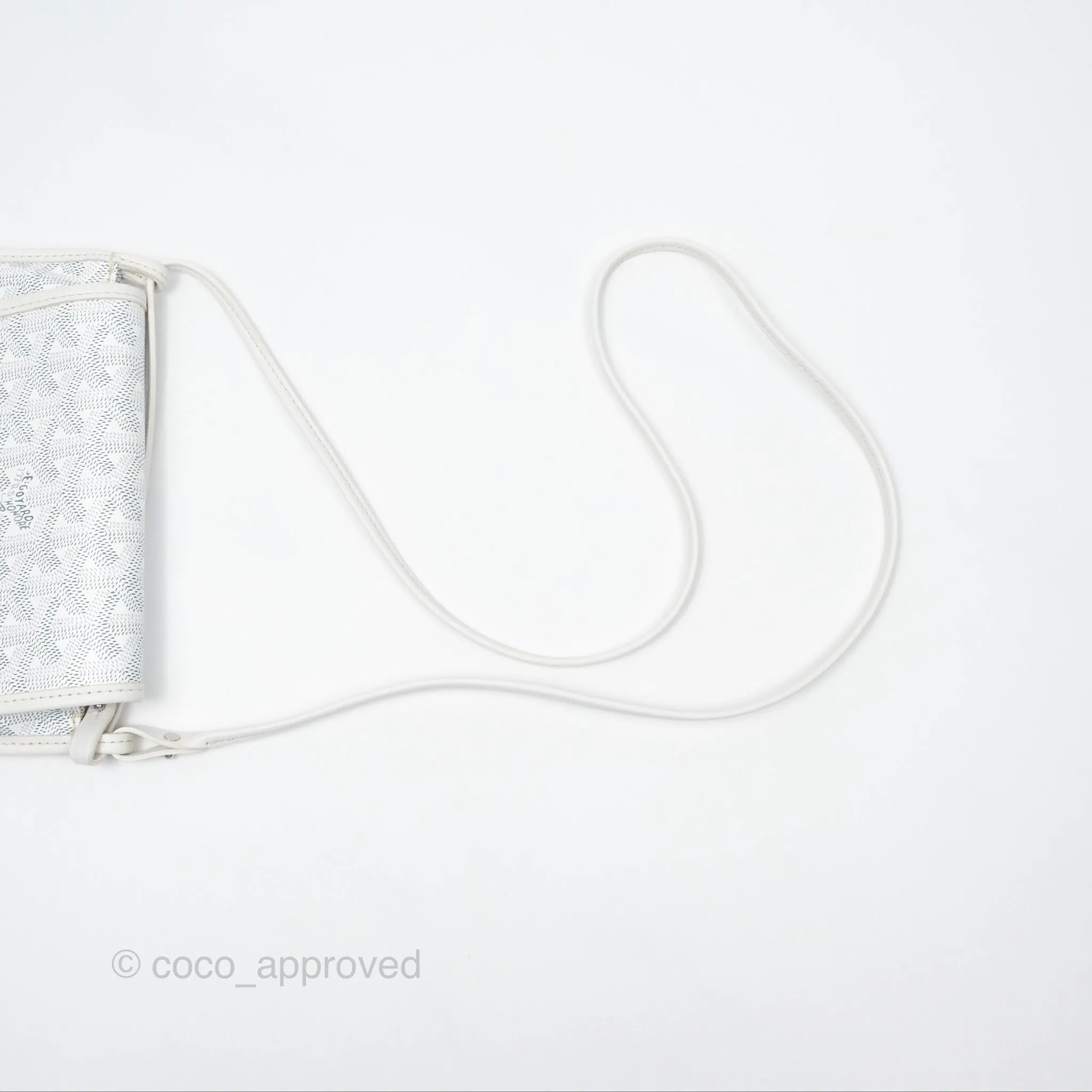 Goyard Plumet Pocket Wallet White