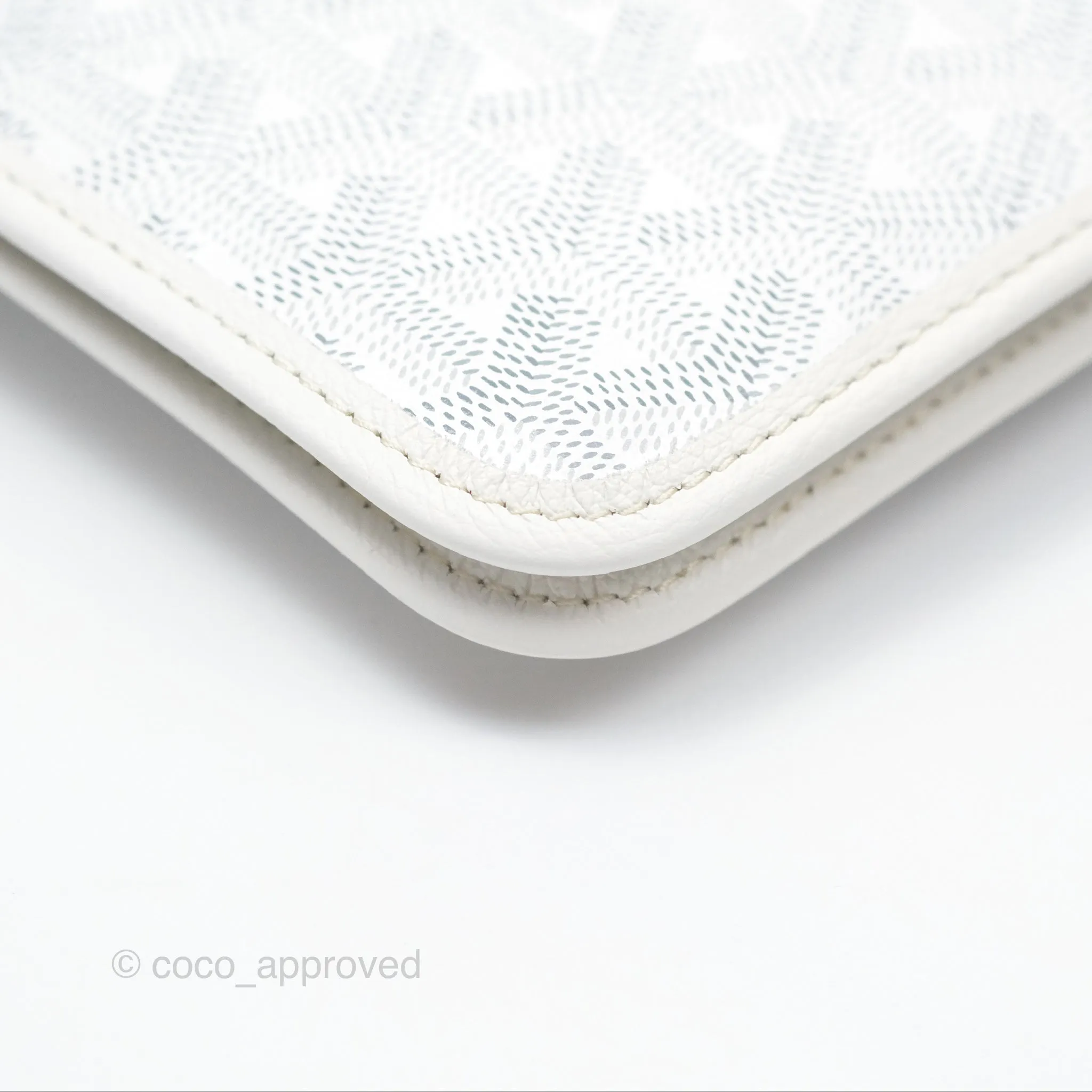 Goyard Plumet Pocket Wallet White