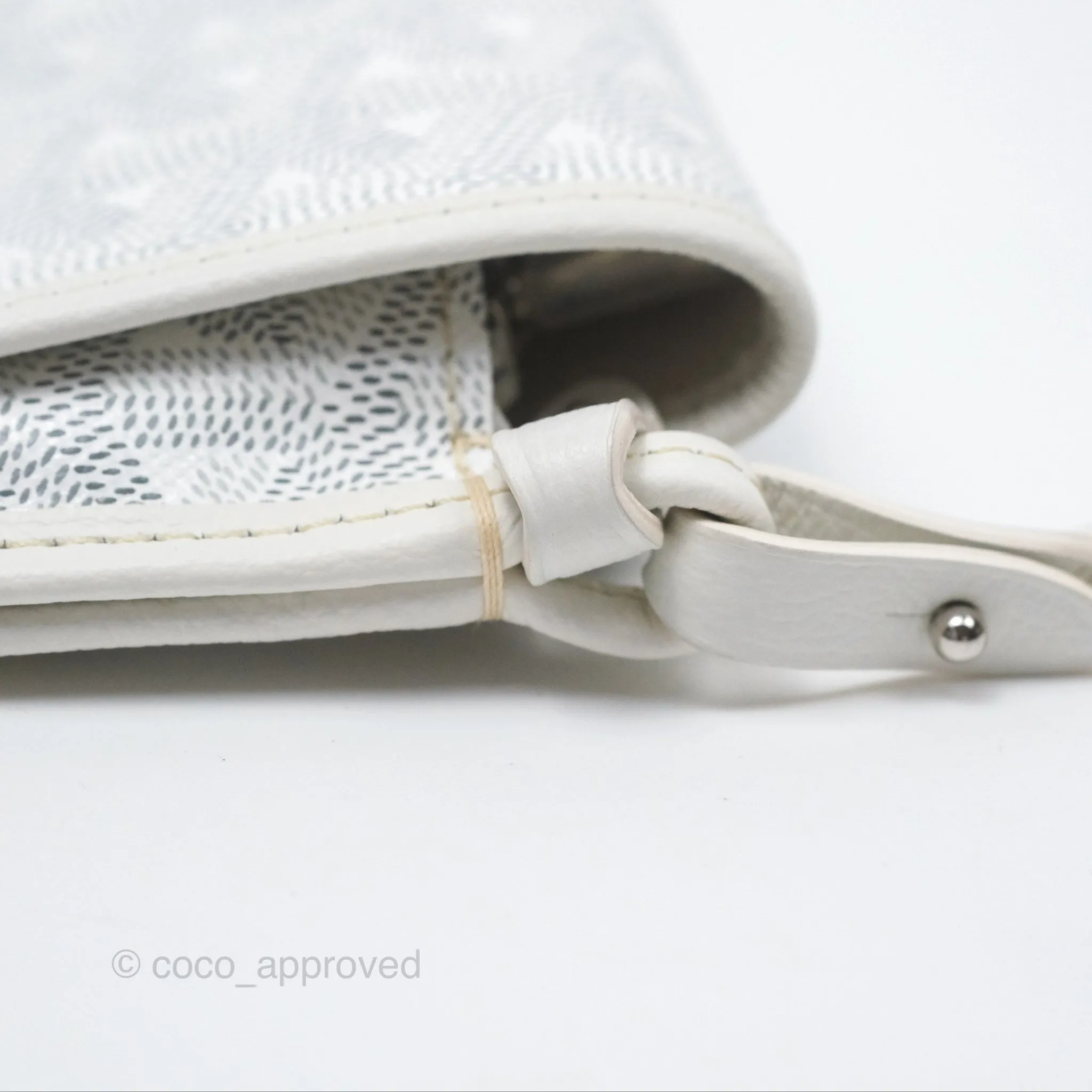 Goyard Plumet Pocket Wallet White