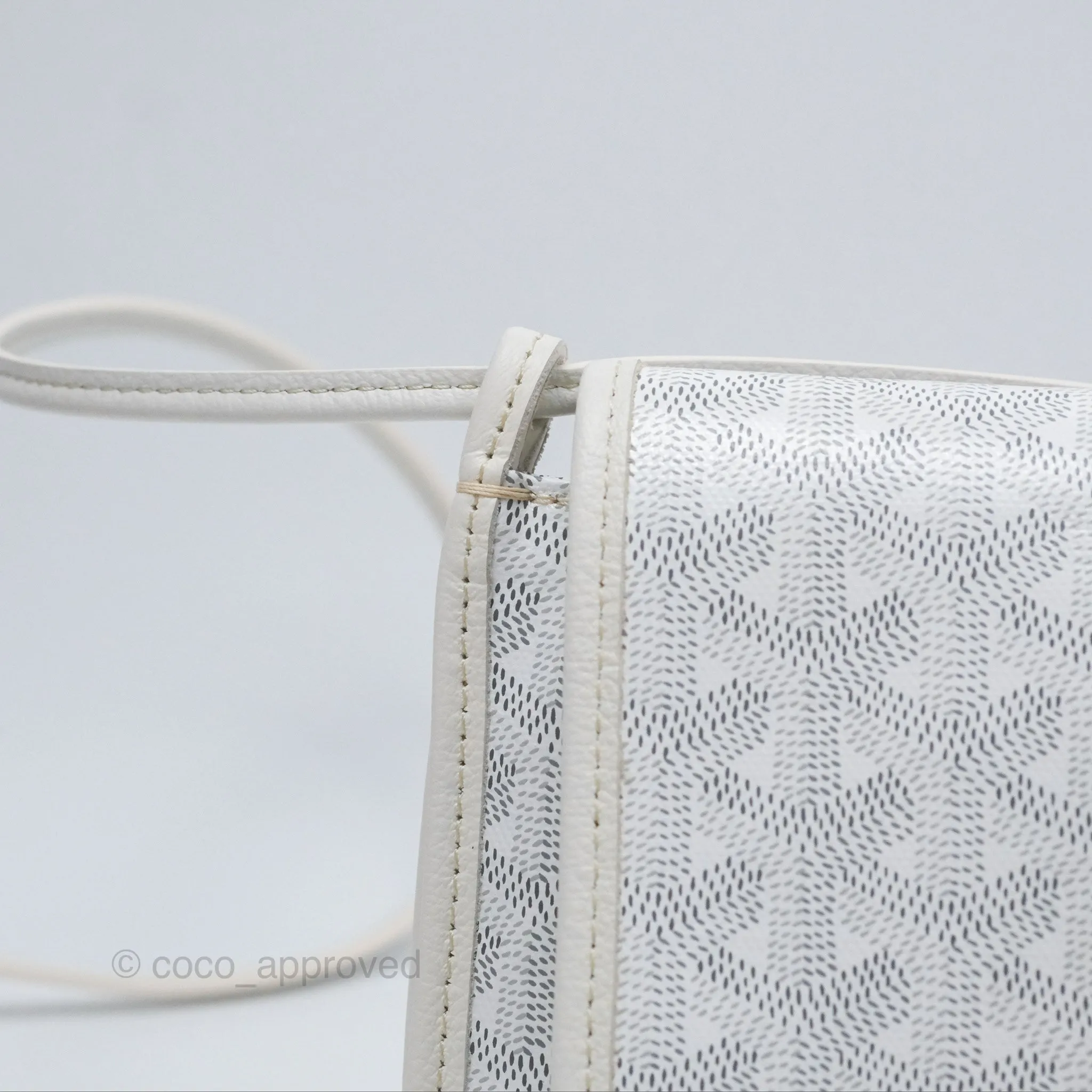 Goyard Plumet Pocket Wallet White