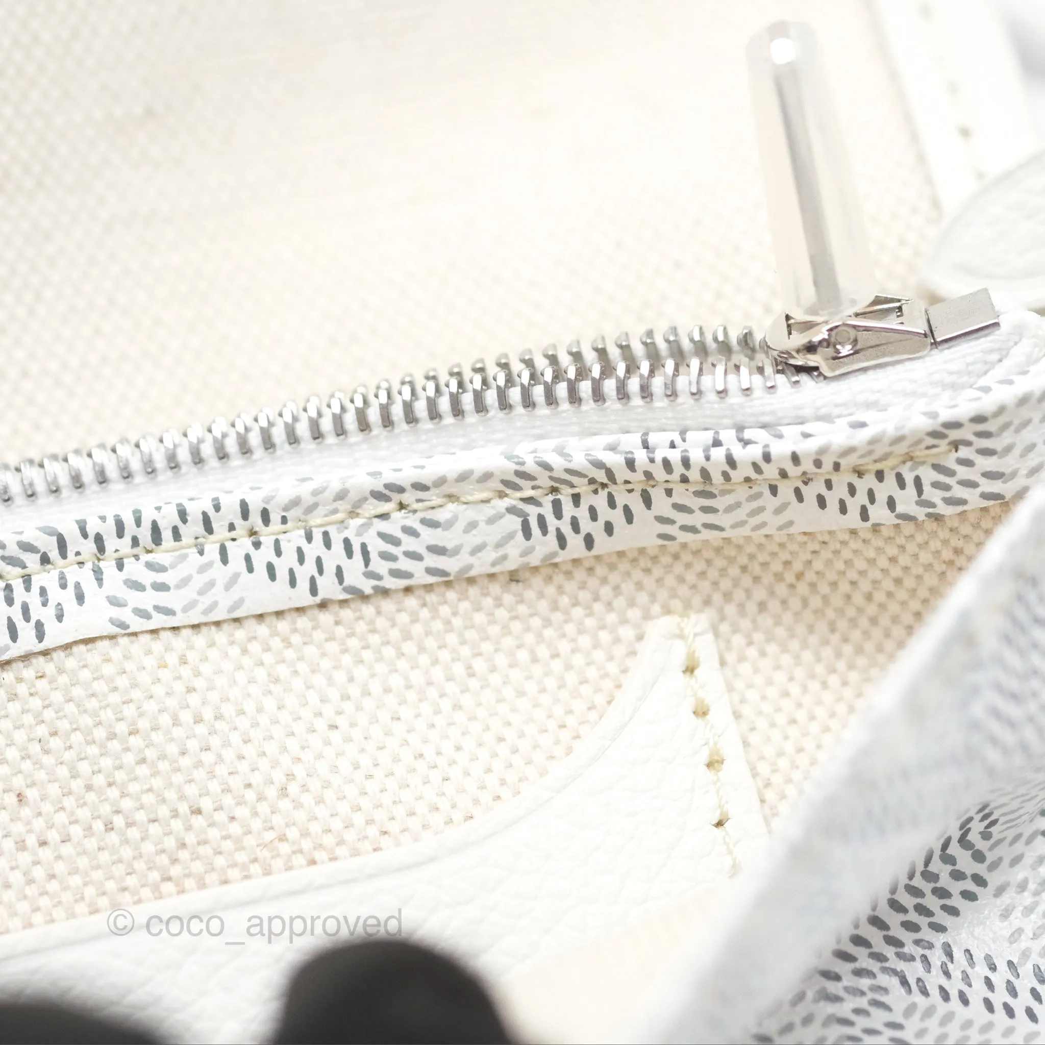 Goyard Plumet Pocket Wallet White