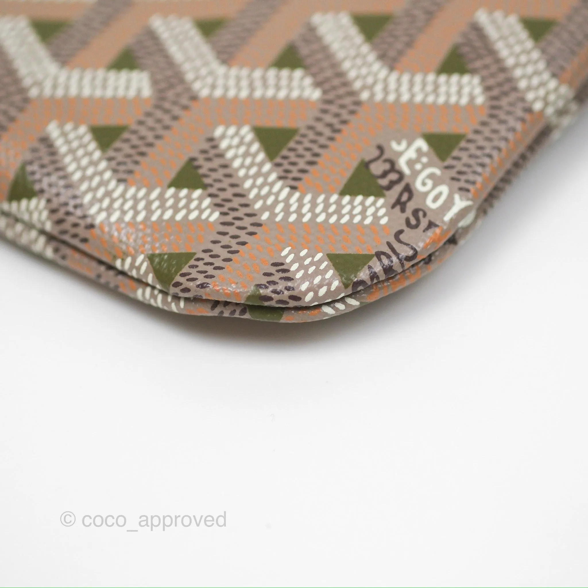 Goyard Poitiers Claire Voie Tote Canvas Khaki