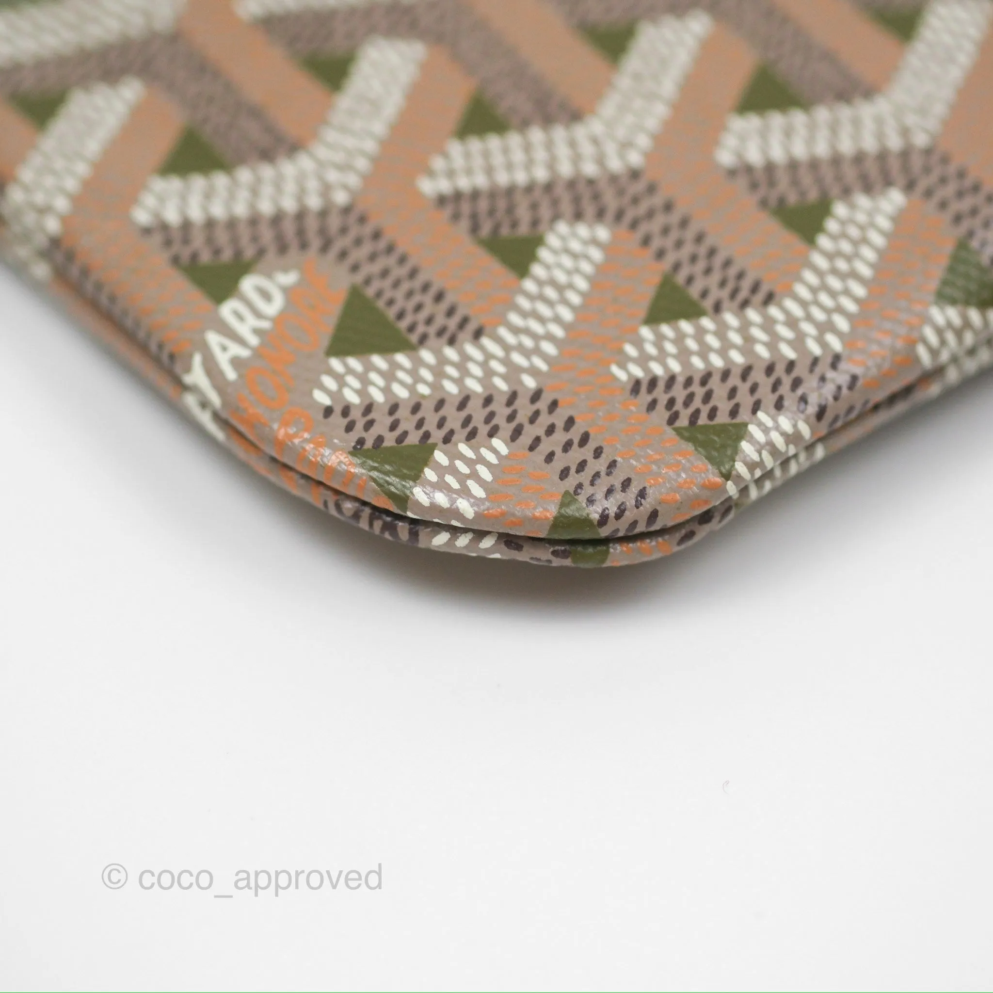 Goyard Poitiers Claire Voie Tote Canvas Khaki