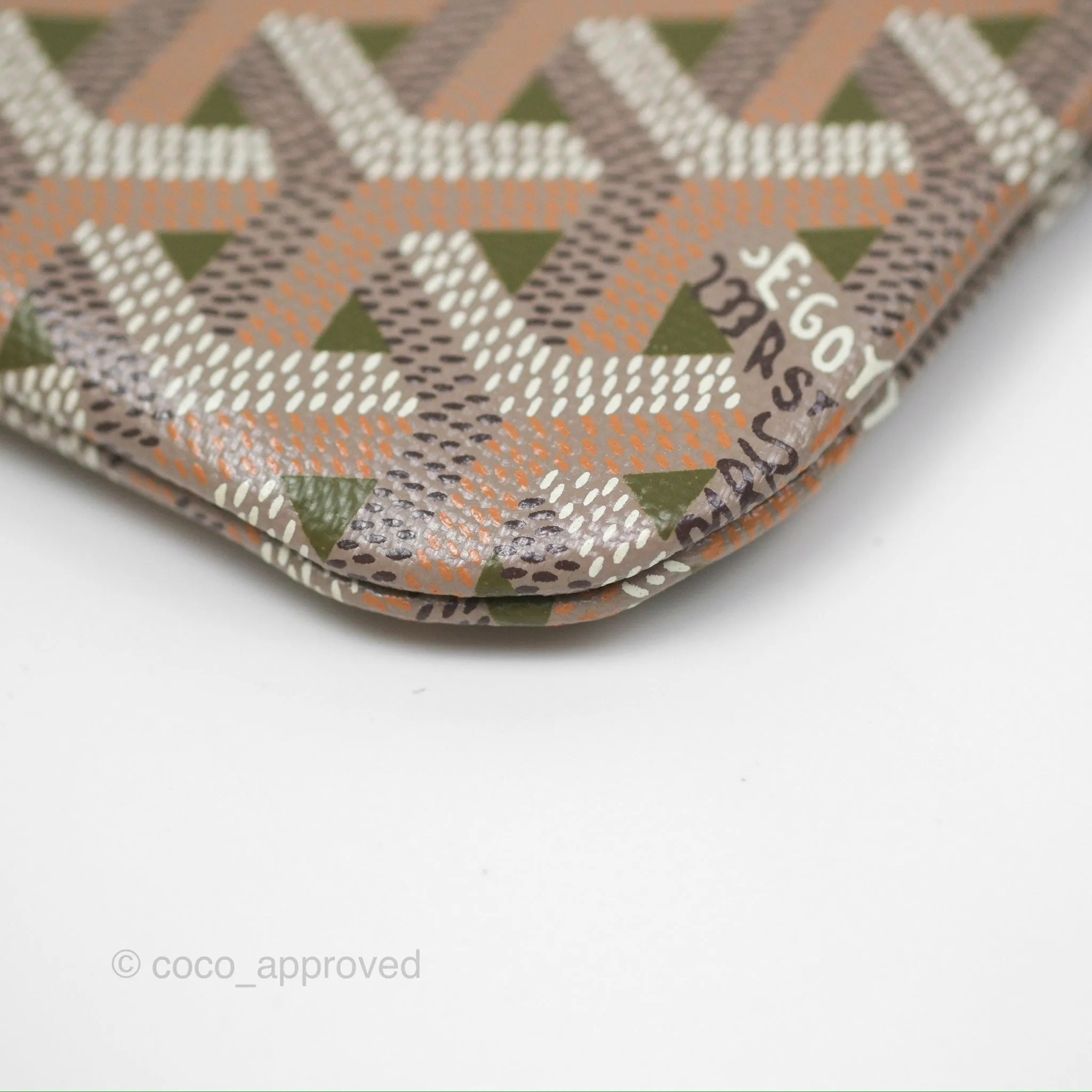 Goyard Poitiers Claire Voie Tote Canvas Khaki
