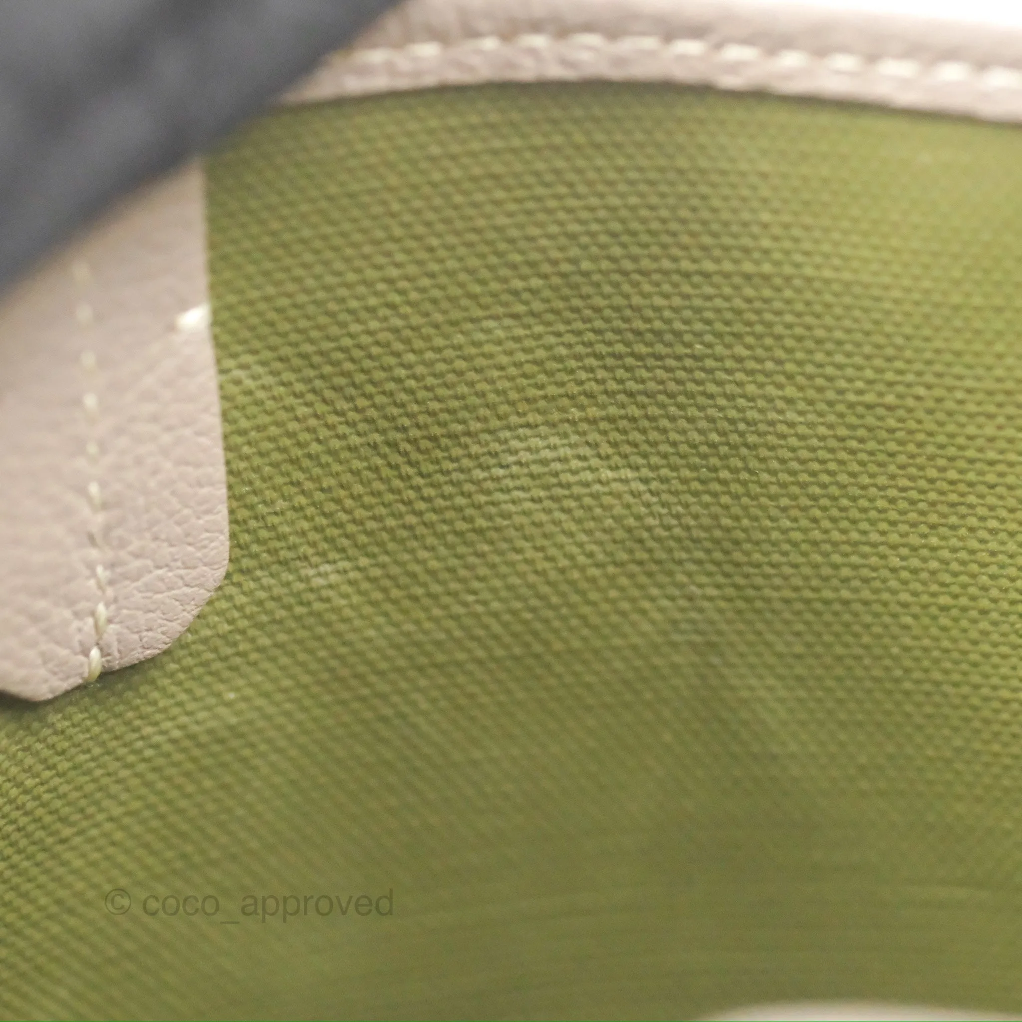 Goyard Poitiers Claire Voie Tote Canvas Khaki