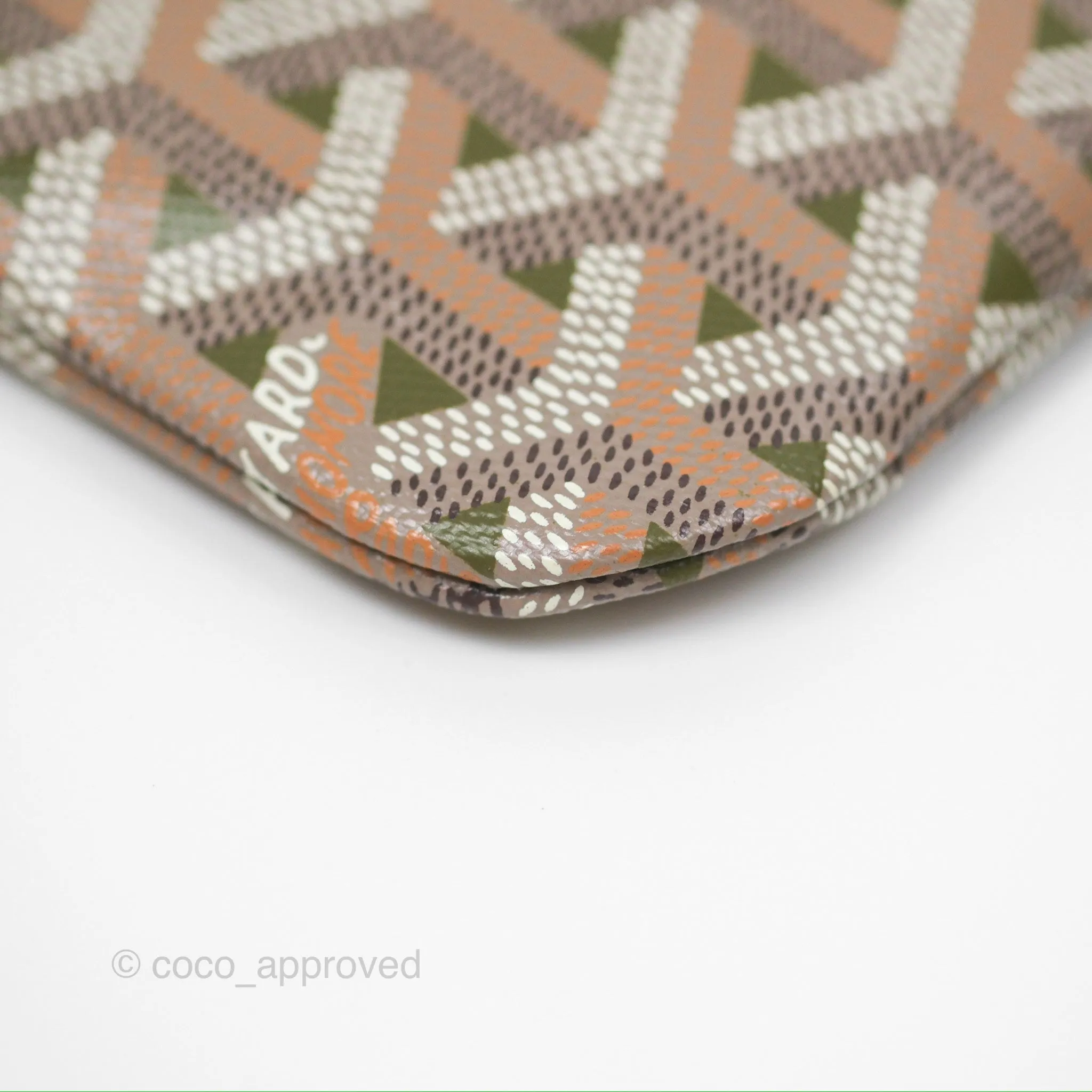 Goyard Poitiers Claire Voie Tote Canvas Khaki