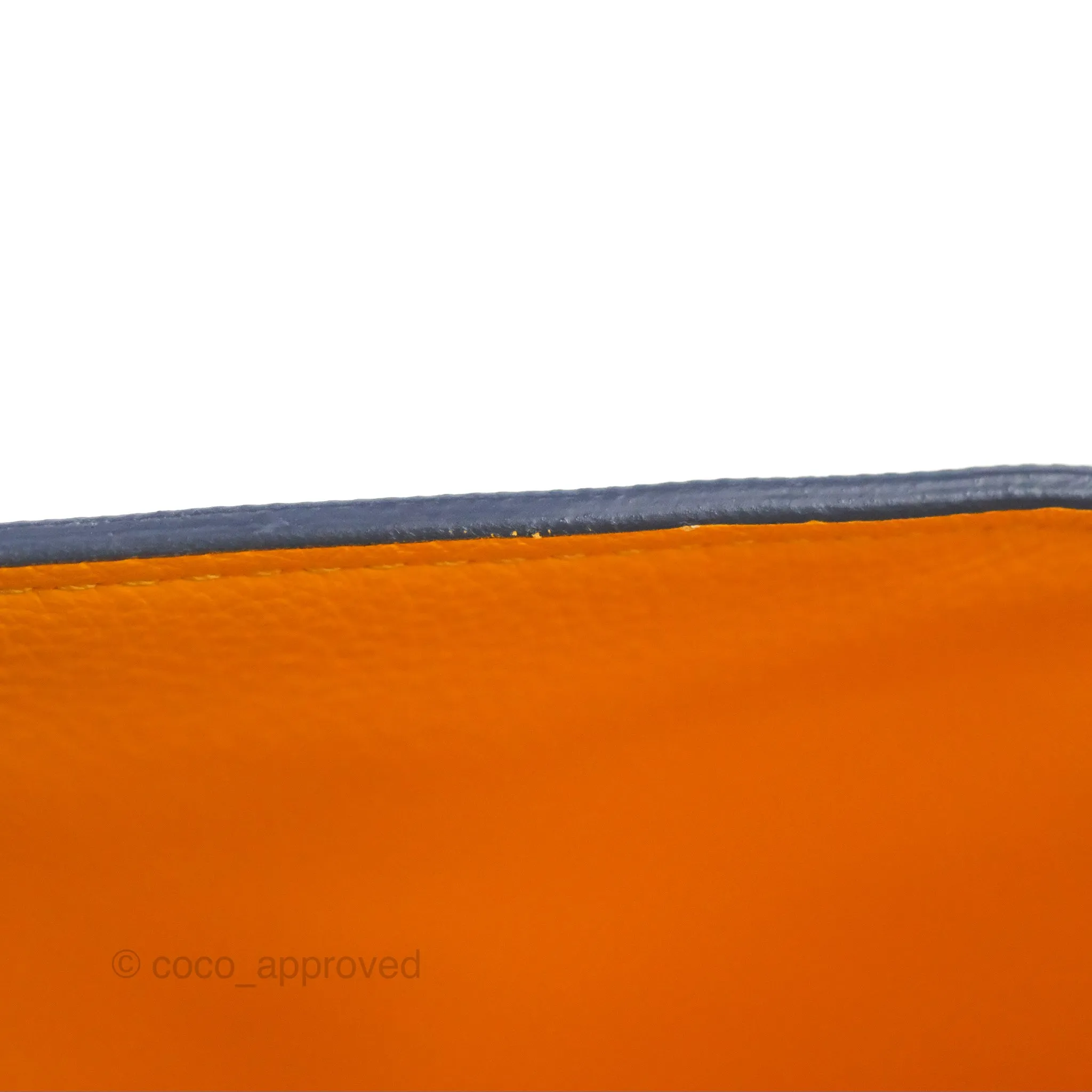 Goyard Sagon Mini Bag Navy Goyardine Canvas/Chevroches Calfskin