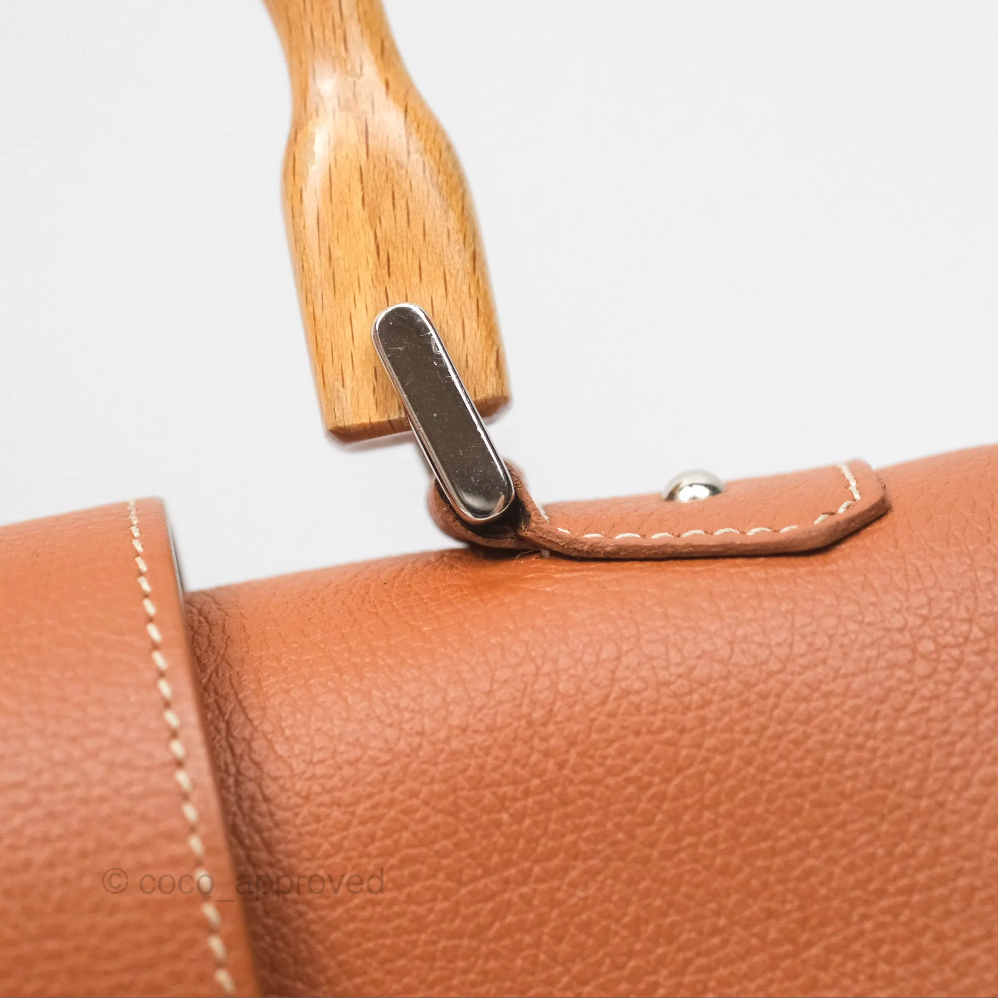 Goyard Sagon Mini Bag Tan Goyardine Canvas/Chevroches Calfskin