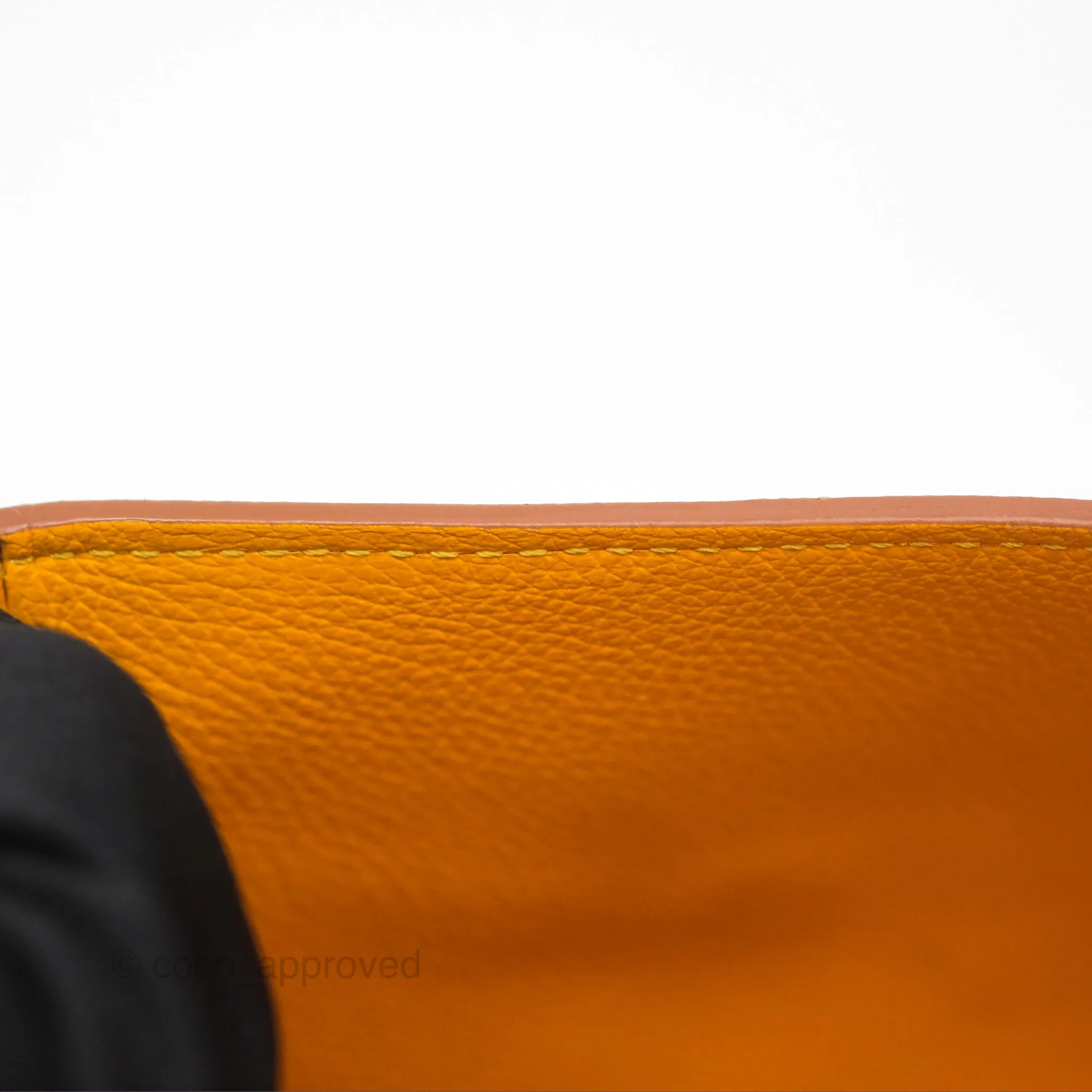 Goyard Sagon Mini Bag Tan Goyardine Canvas/Chevroches Calfskin