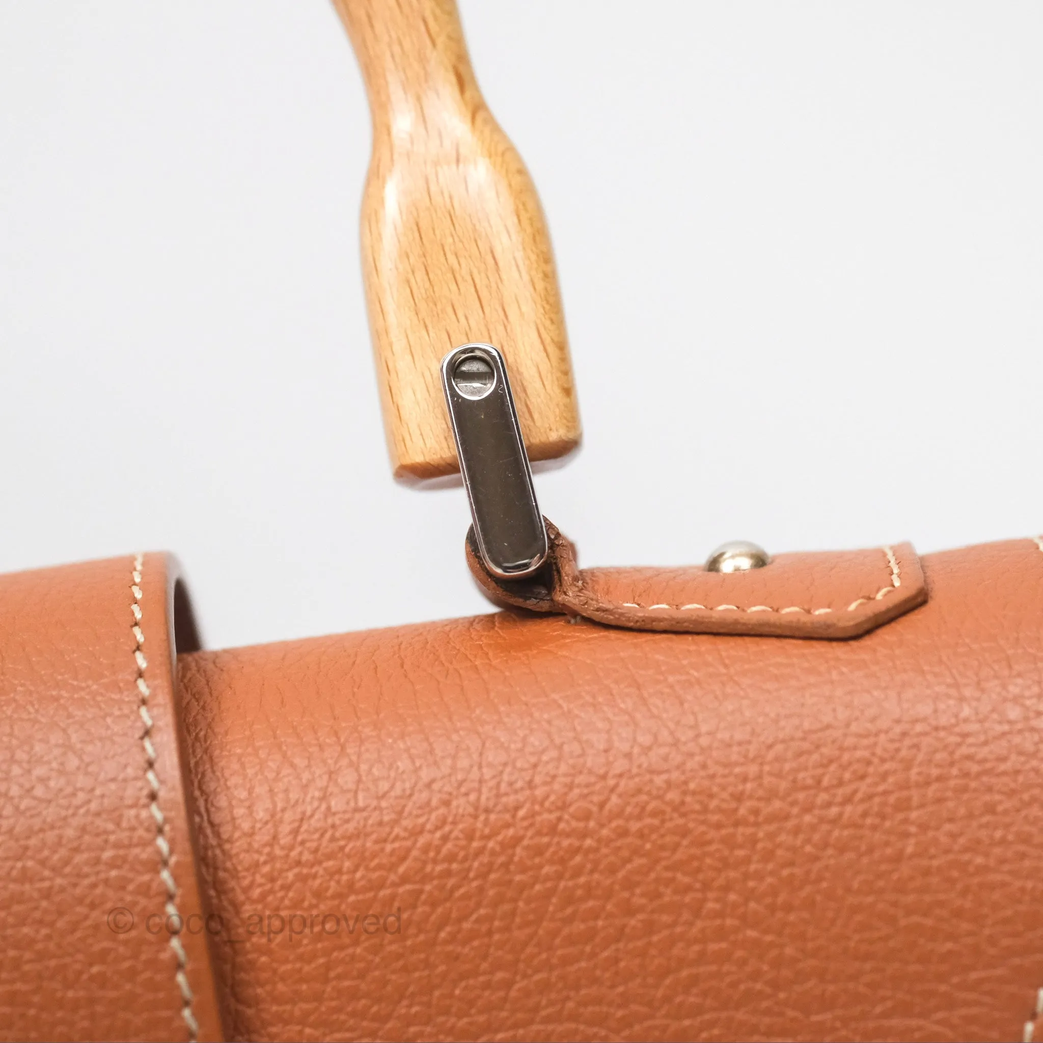 Goyard Sagon Mini Bag Tan Goyardine Canvas/Chevroches Calfskin