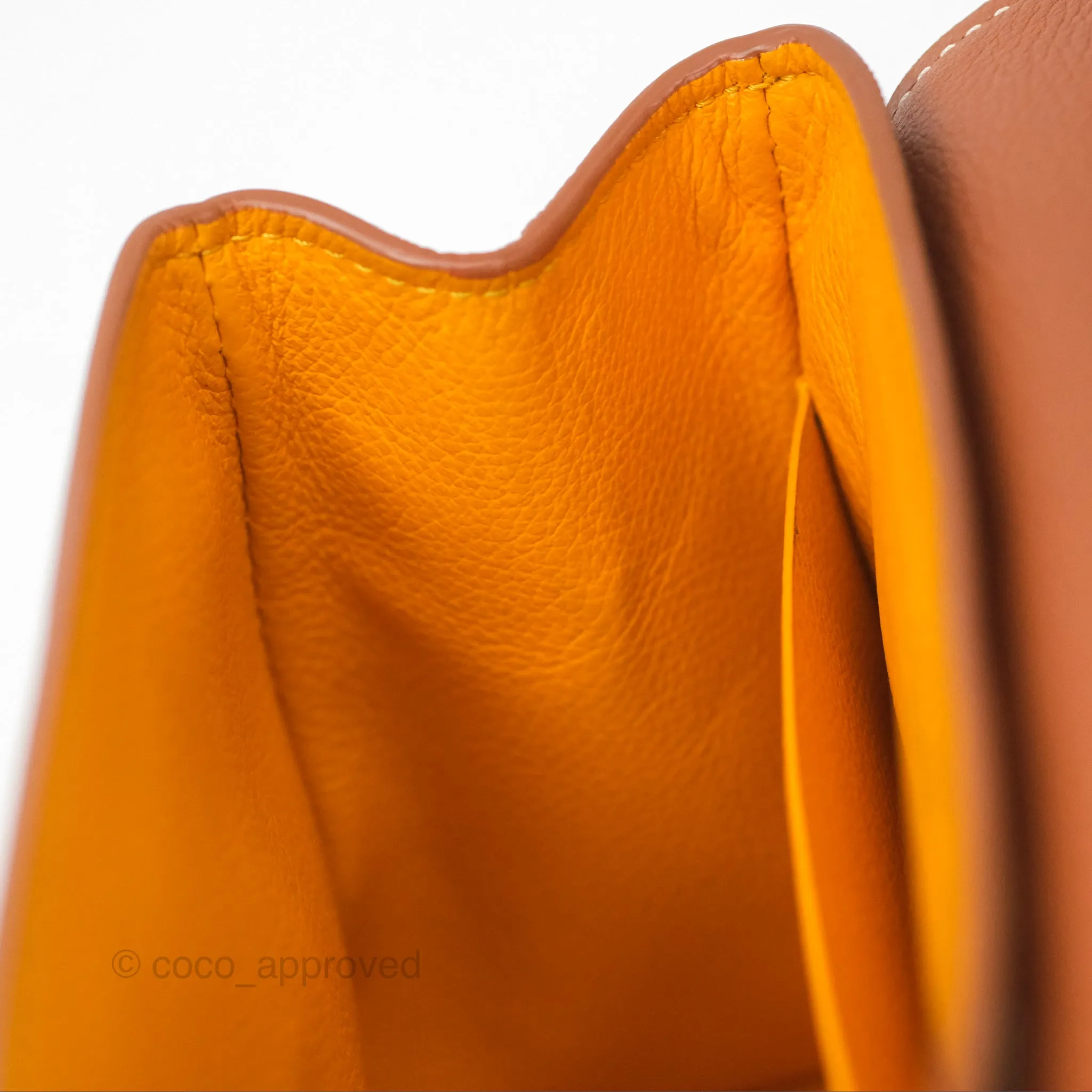 Goyard Sagon Mini Bag Tan Goyardine Canvas/Chevroches Calfskin