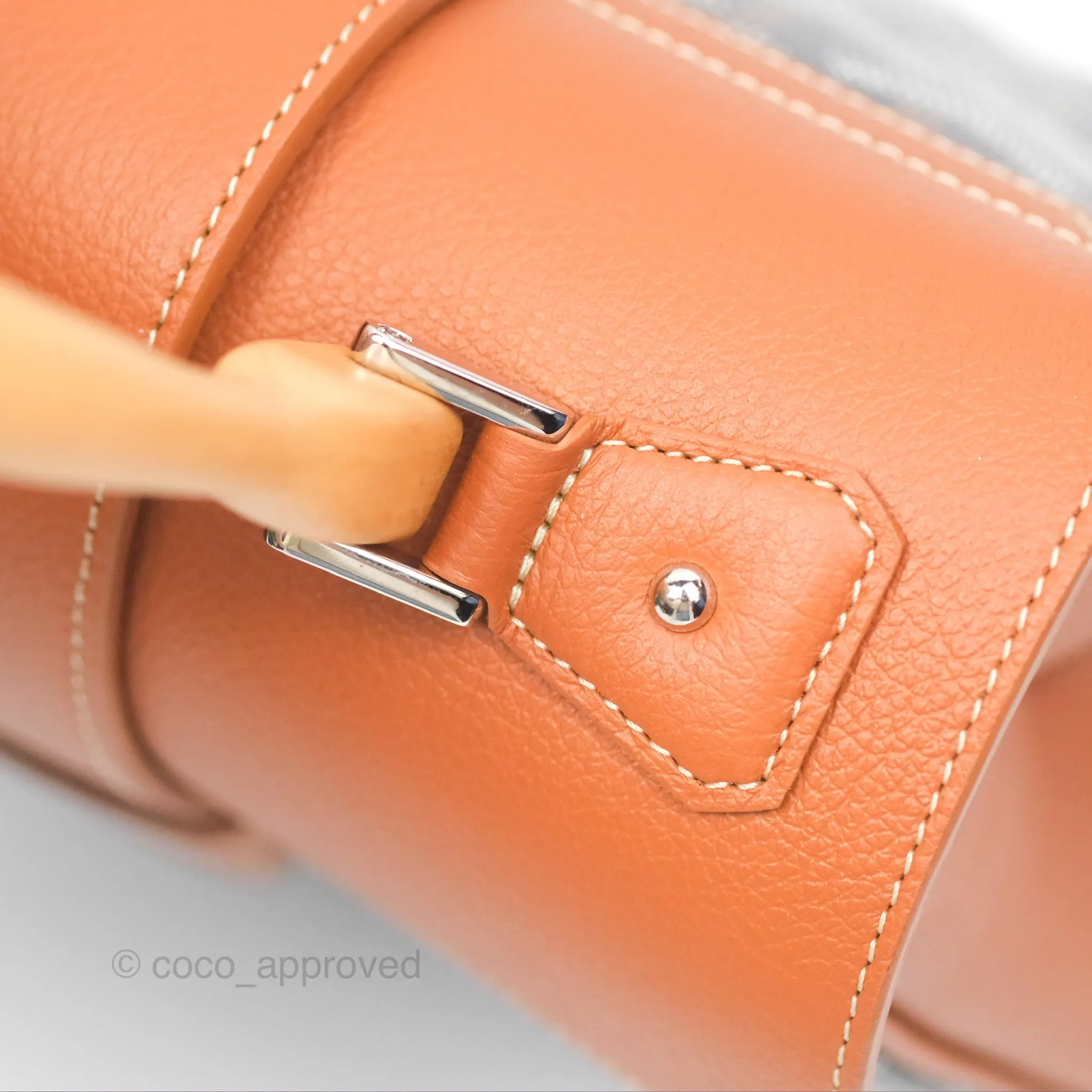 Goyard Sagon Mini Bag Tan Goyardine Canvas/Chevroches Calfskin