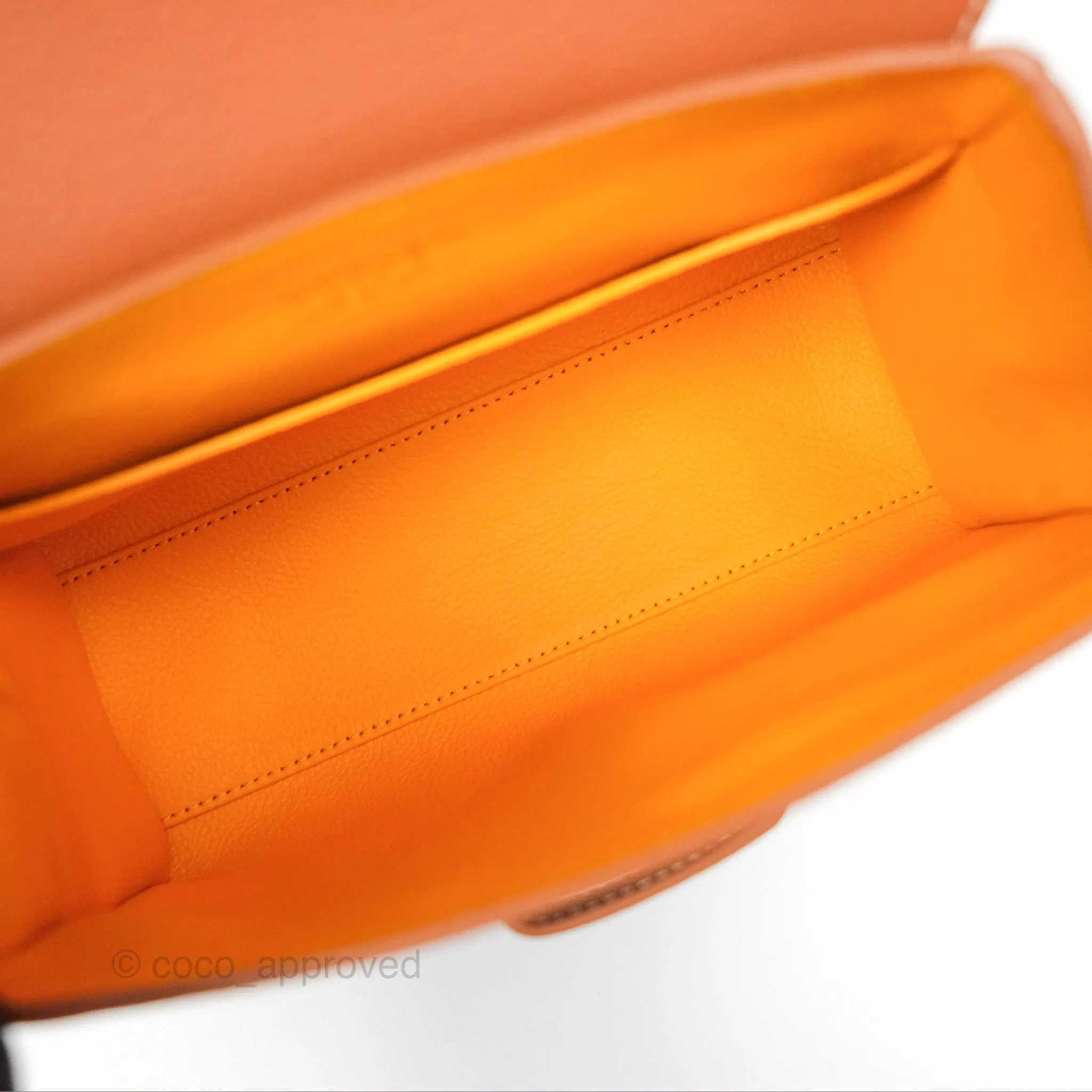Goyard Sagon Mini Bag Tan Goyardine Canvas/Chevroches Calfskin