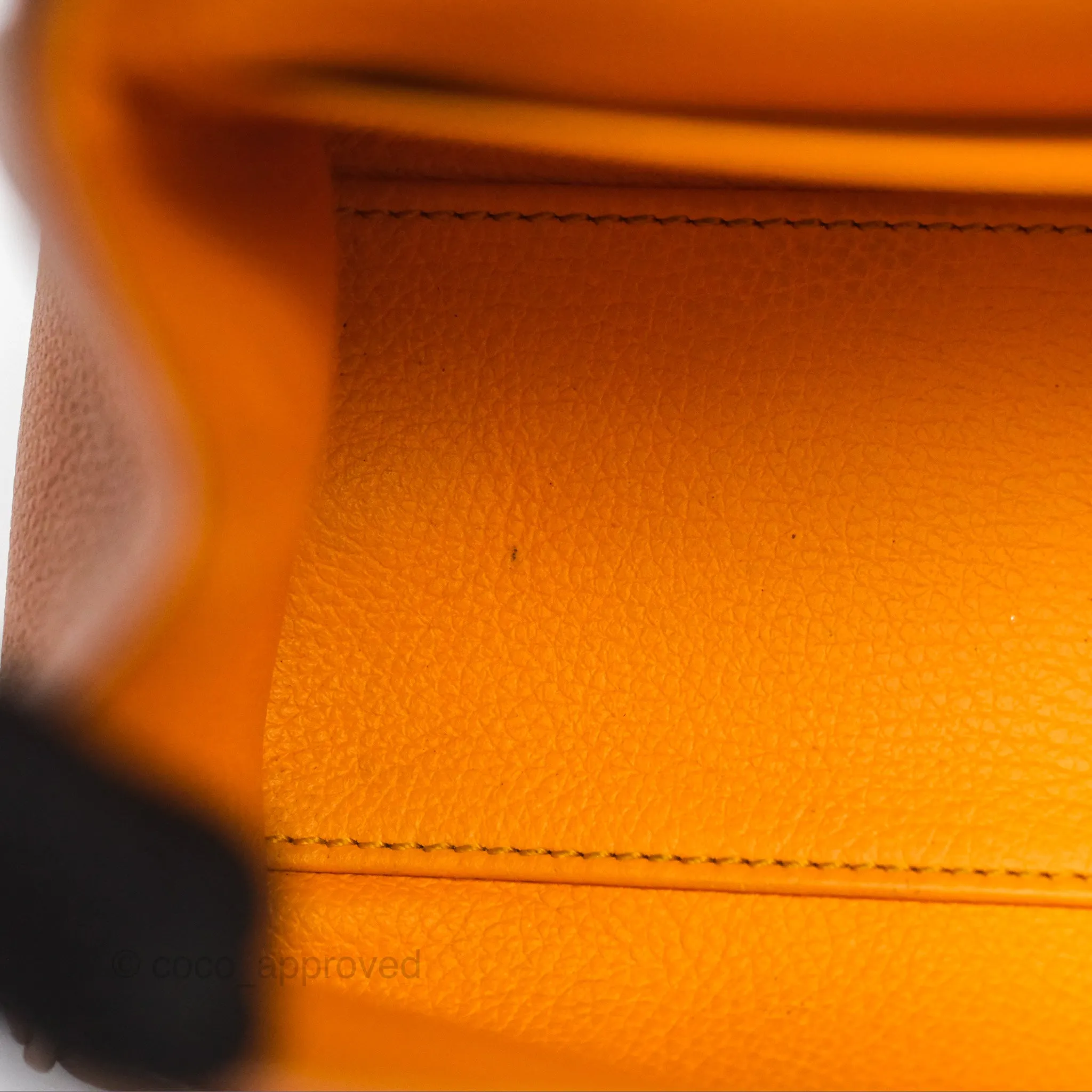 Goyard Sagon Mini Bag Tan Goyardine Canvas/Chevroches Calfskin