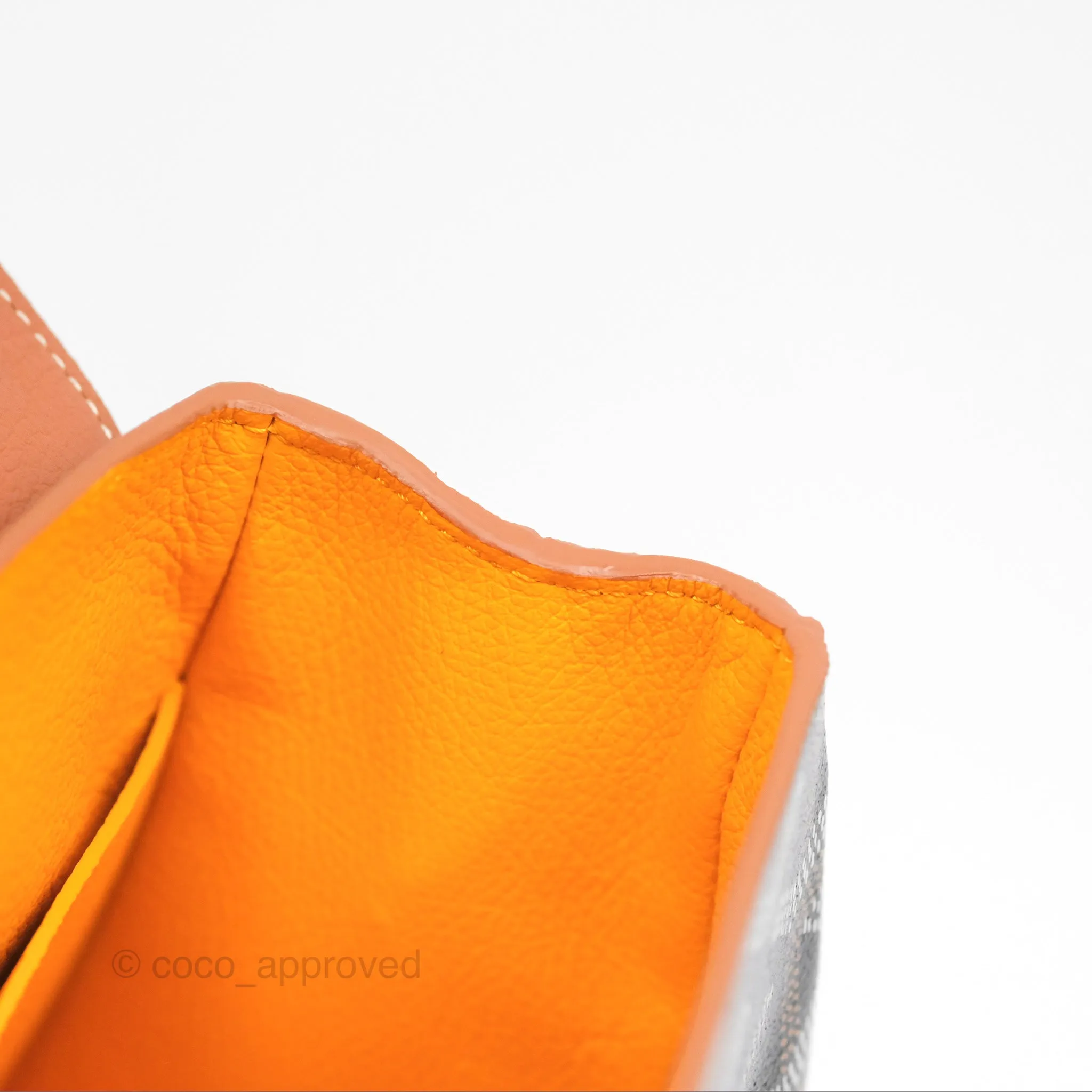 Goyard Sagon Mini Bag Tan Goyardine Canvas/Chevroches Calfskin