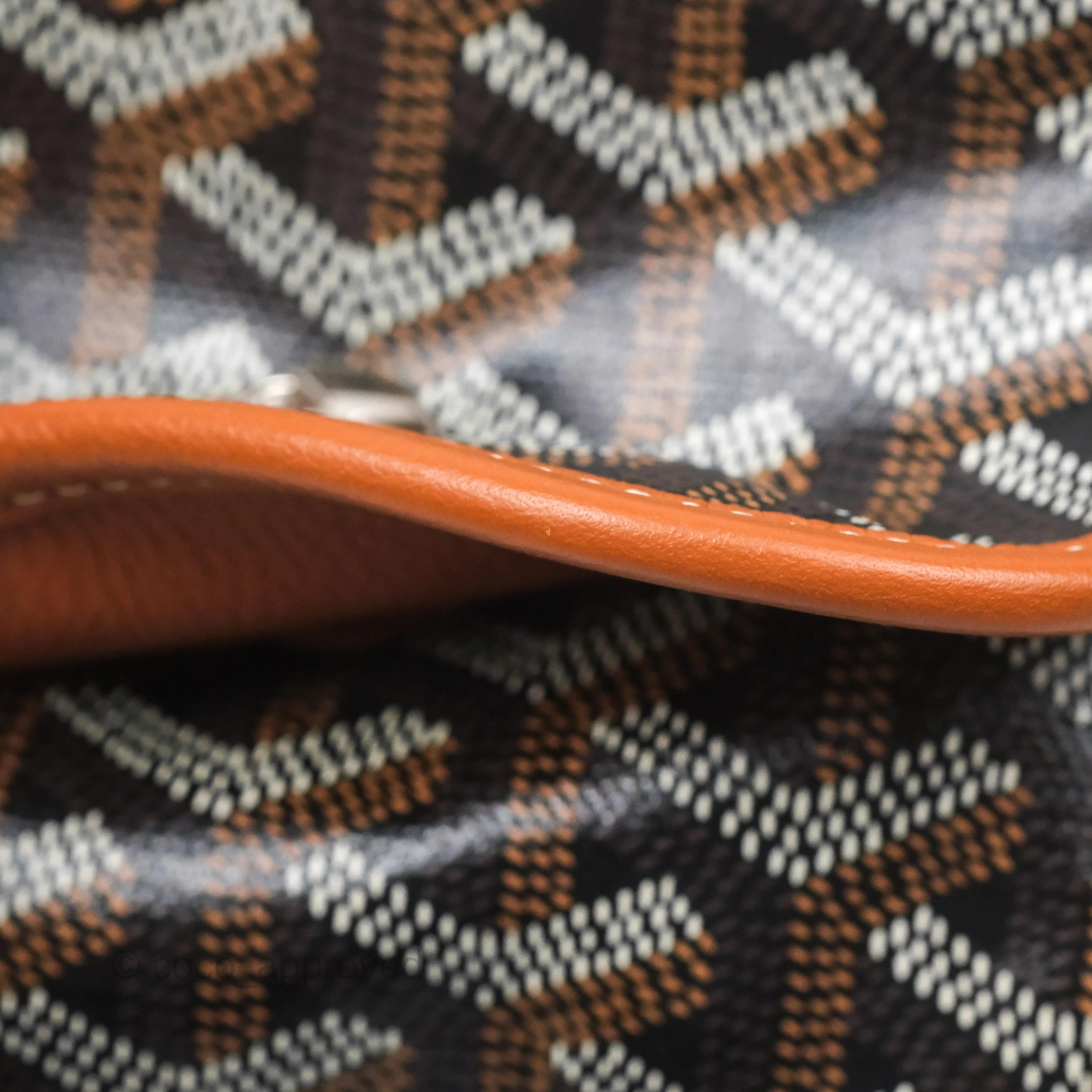 Goyard Saint Lger Backpack Black/ Tan